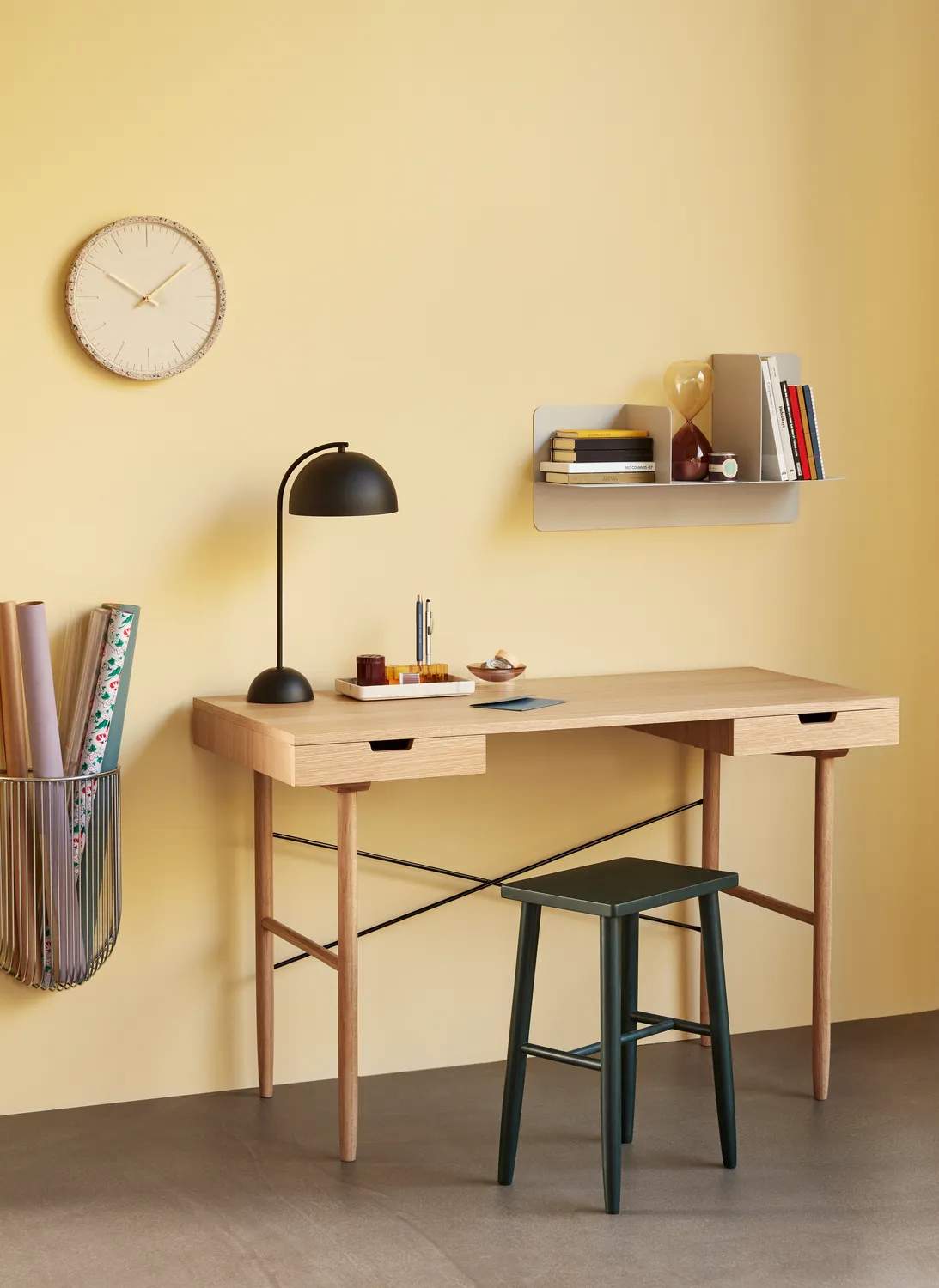 Hübsch Skriveborde Studio Skrivebord i Natur, 3