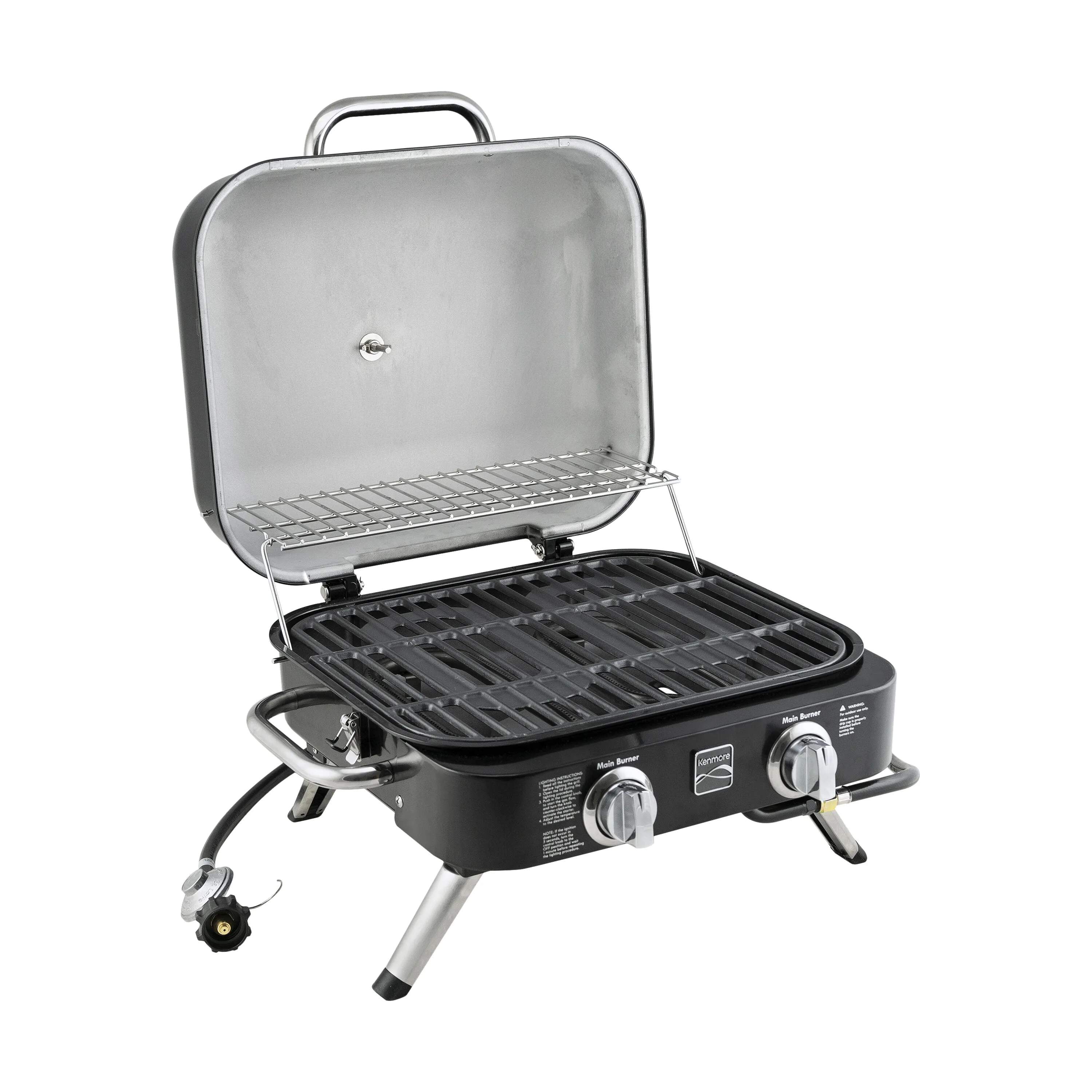 Kenmore Gasgrill Retro Gasgrill i Black, 7