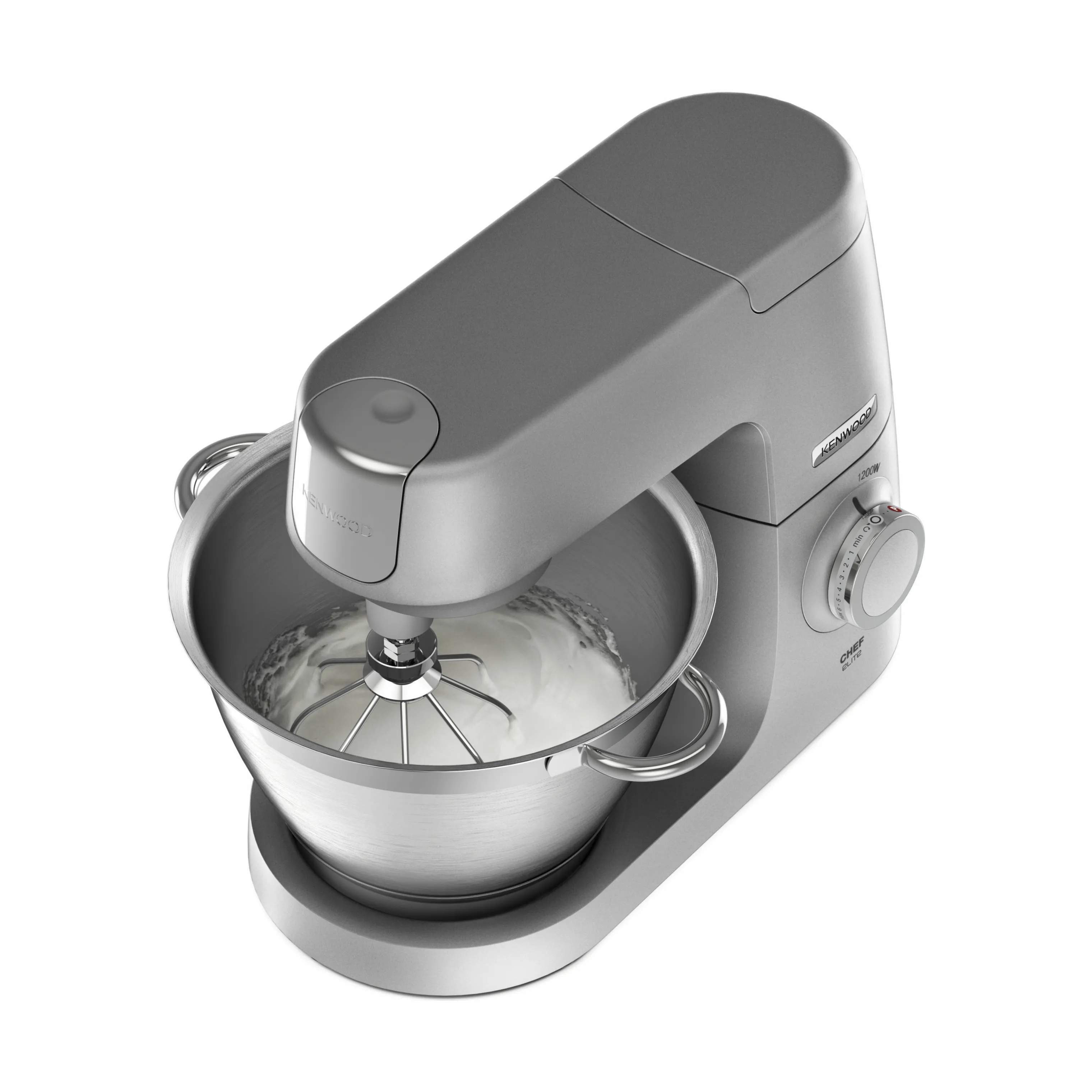 Kenwood Røremaskiner Elite Chef Køkkenmaskine KVC5300 i Sølvfarvet, 3