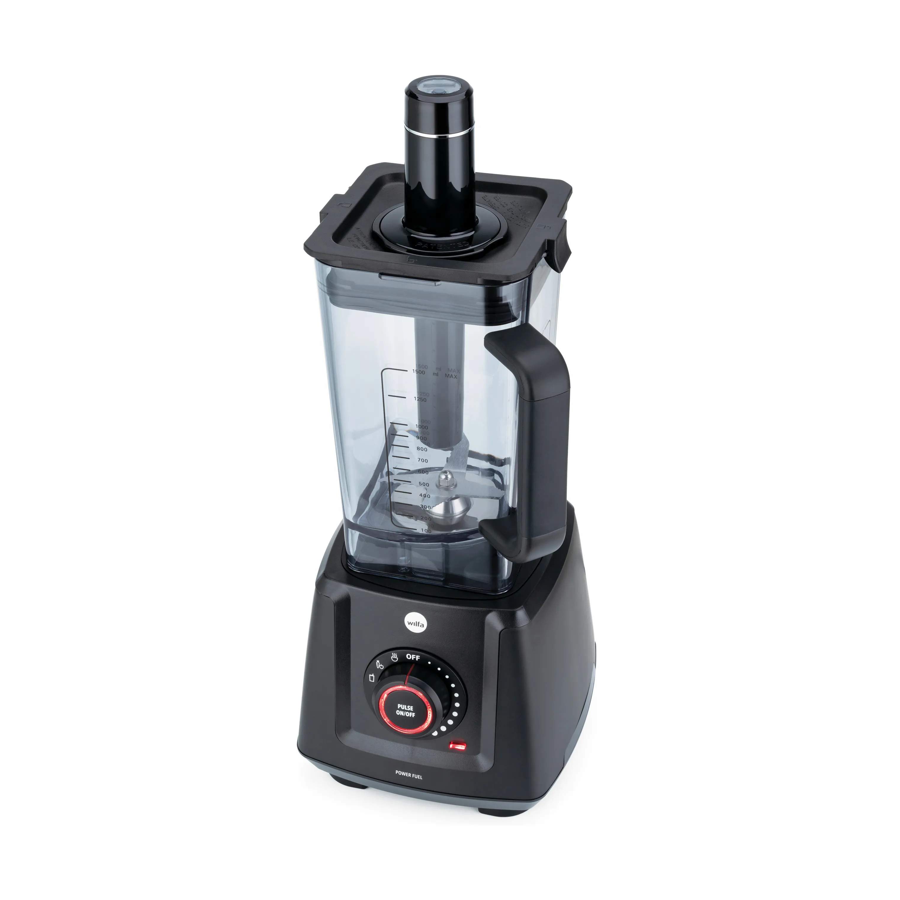 Wilfa Blendere Powerfuel Powerblender i Mat sort, 4