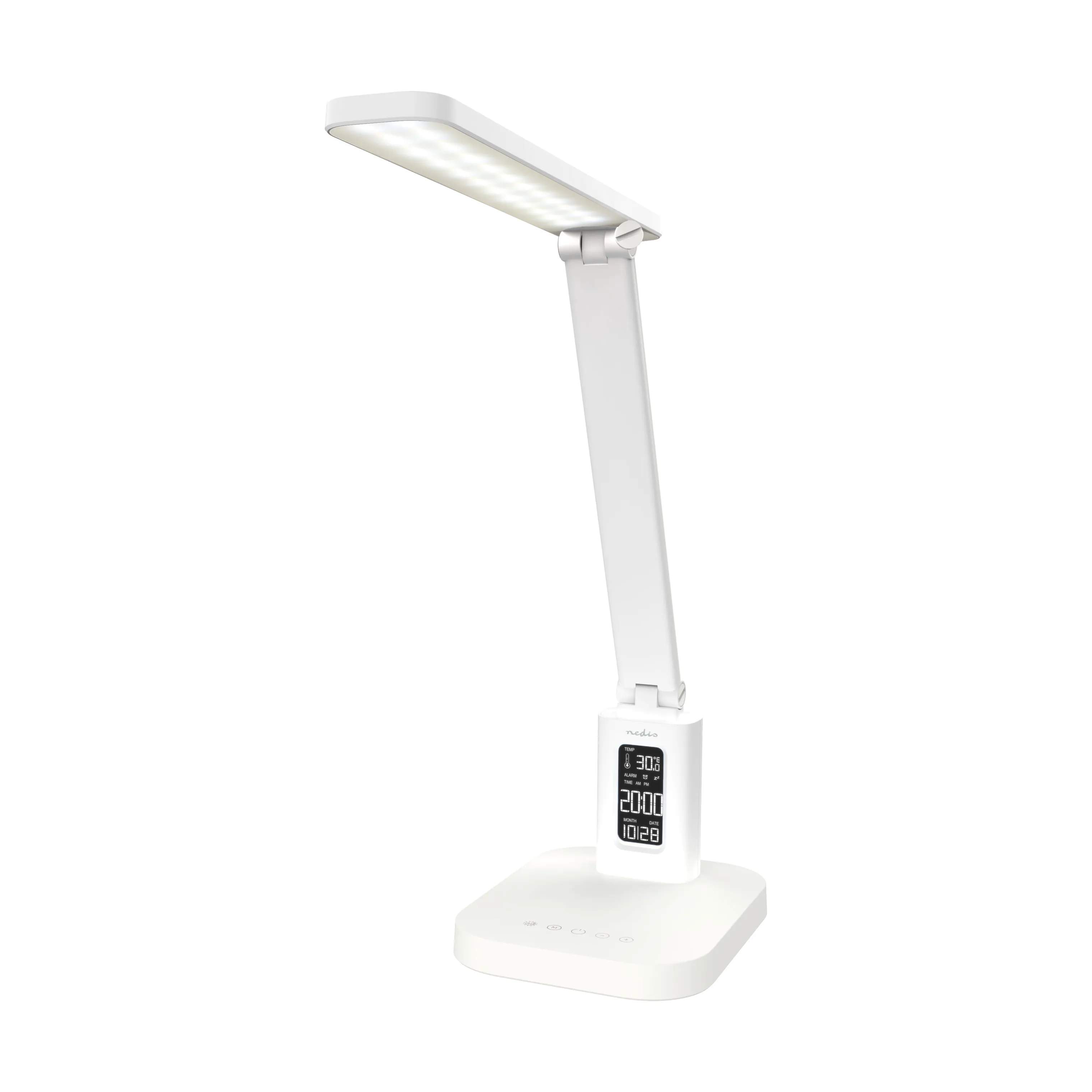 Nedis Bordlamper LED Bordlampe i Hvid, 1