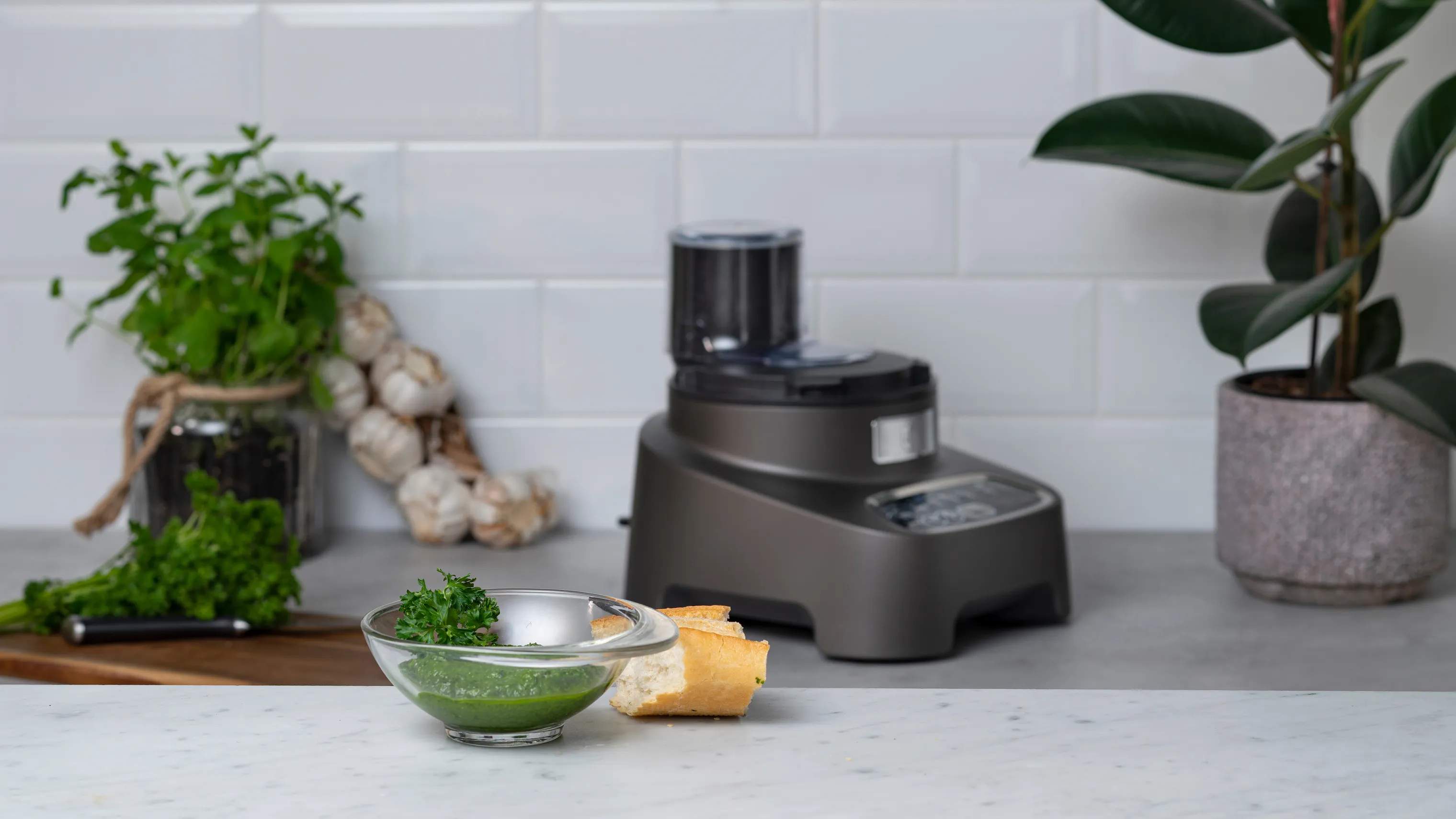 OBH Nordica Foodprocessorer Double Force Pro Digital Foodprocessor i Grå, 6