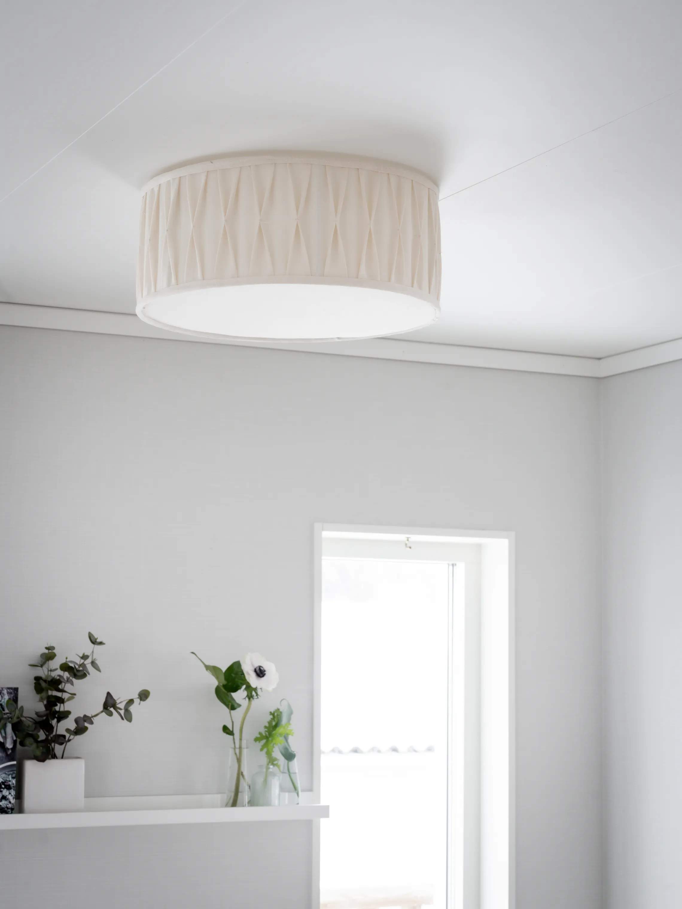 PR Home Loftlamper Plissé Loftlampe i Vit, 3