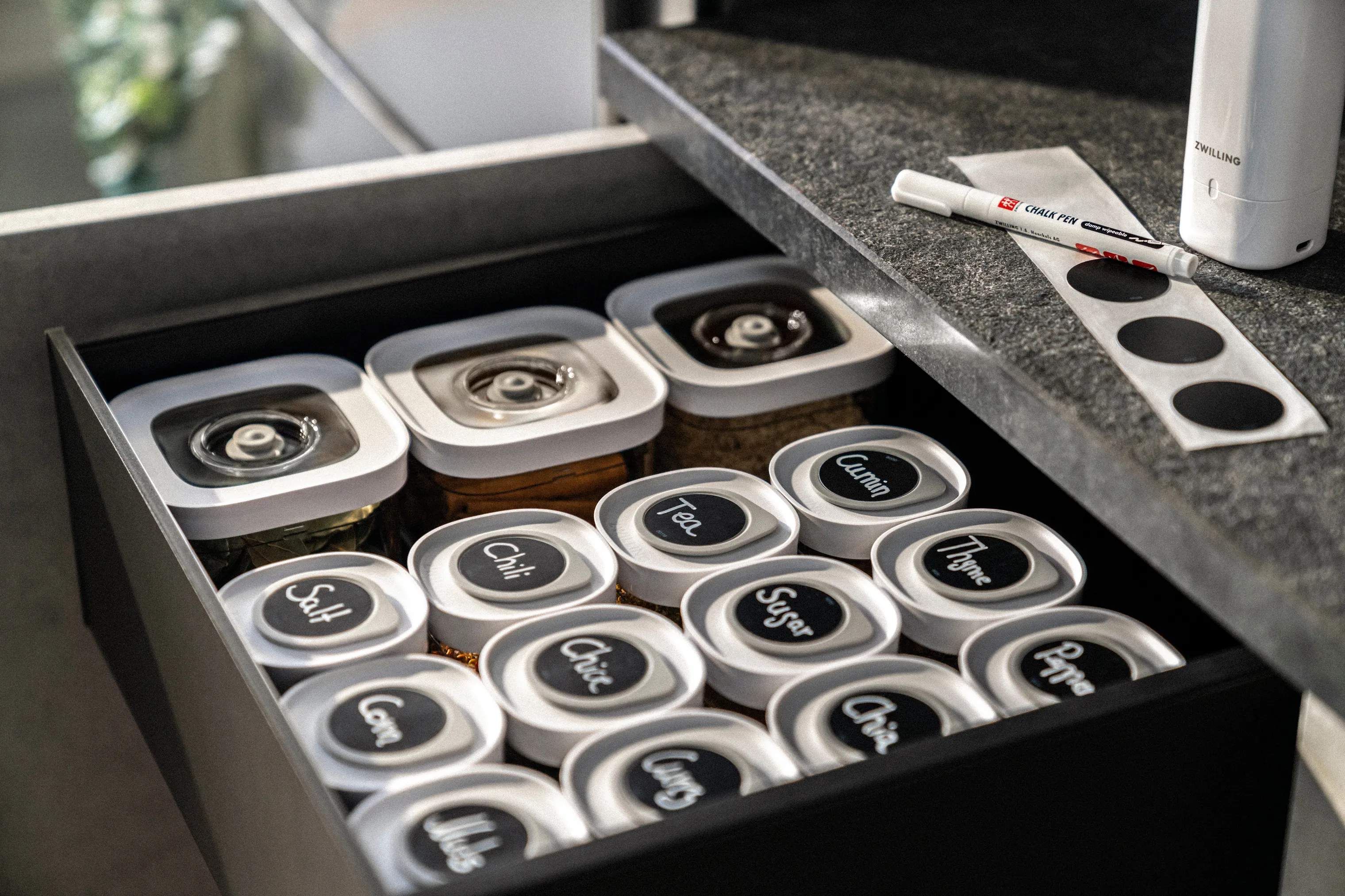 Zwilling Opbevaringsbokse Fresh & Save Cube Sæt - 6 dele i Transparant, 6 stk., 2