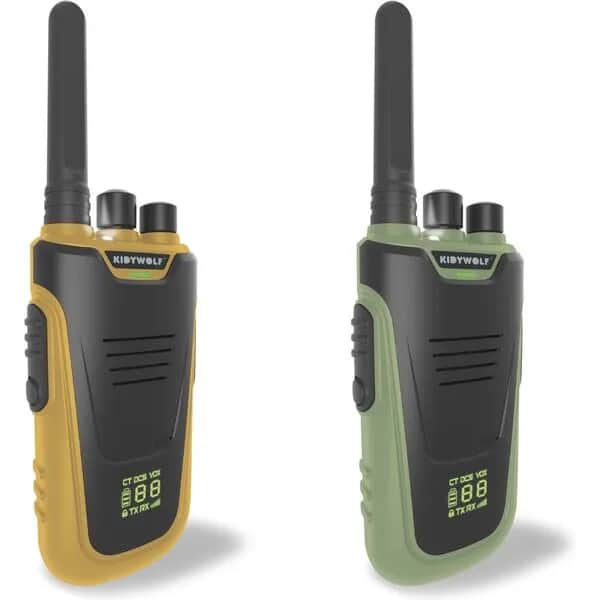 Kidywolf Til børneværelset Walkie Talkie - 2 stk. i Peach/turkis, 1