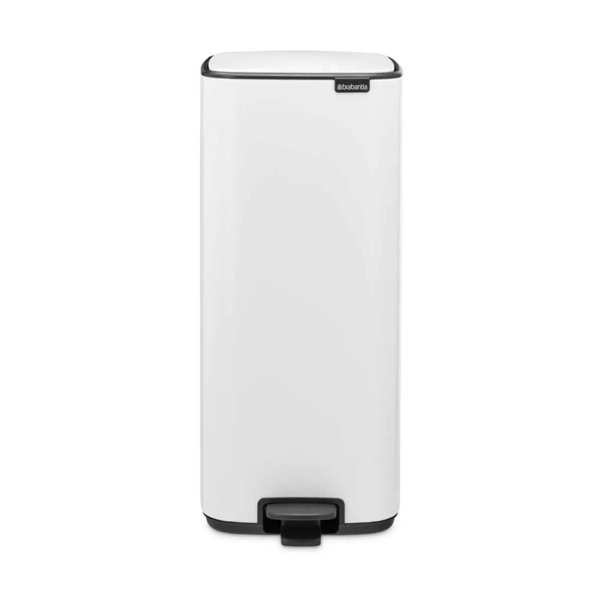 Bo Pedalspand, hvid, large