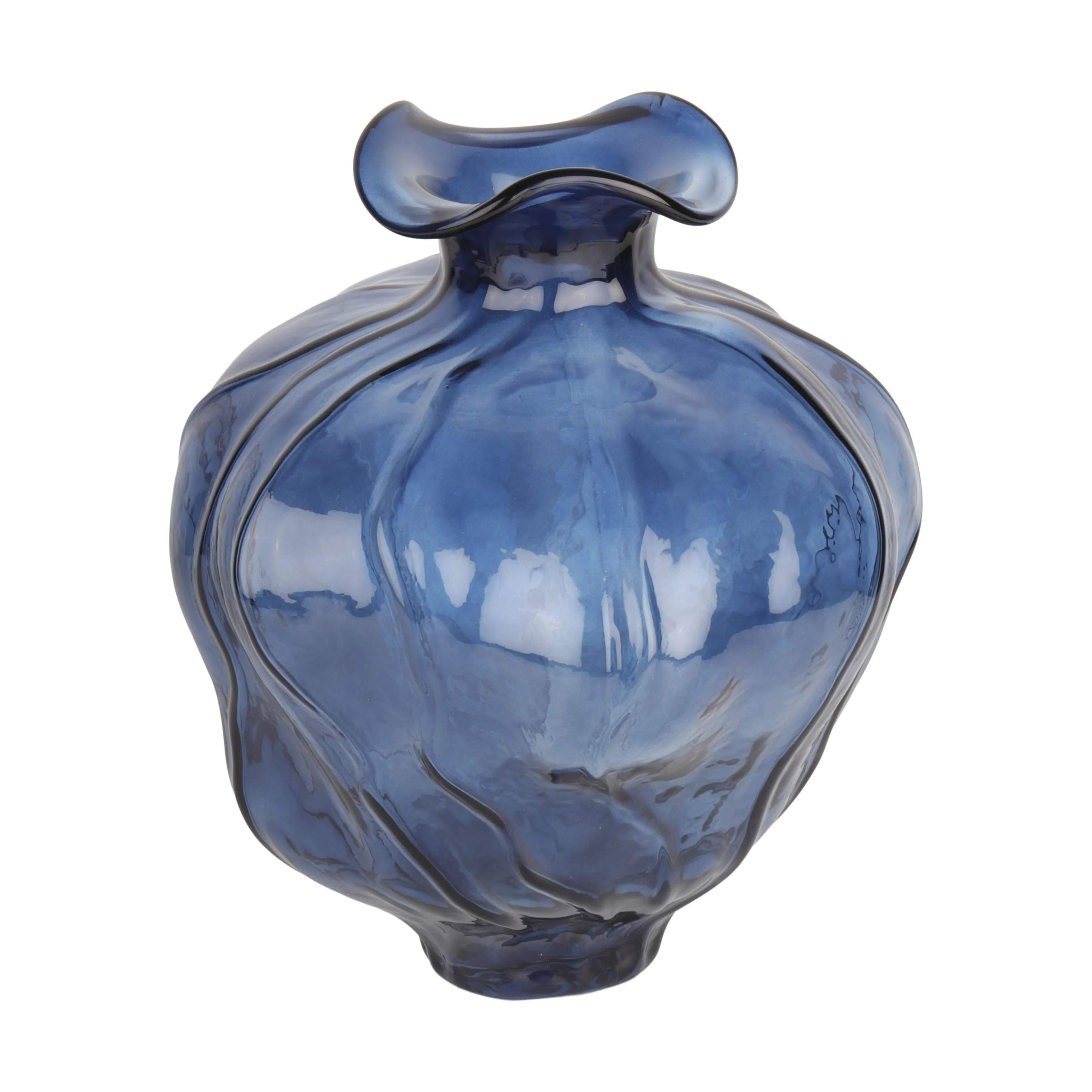 CASA Living Vaser Vase i Mørkeblå, 1