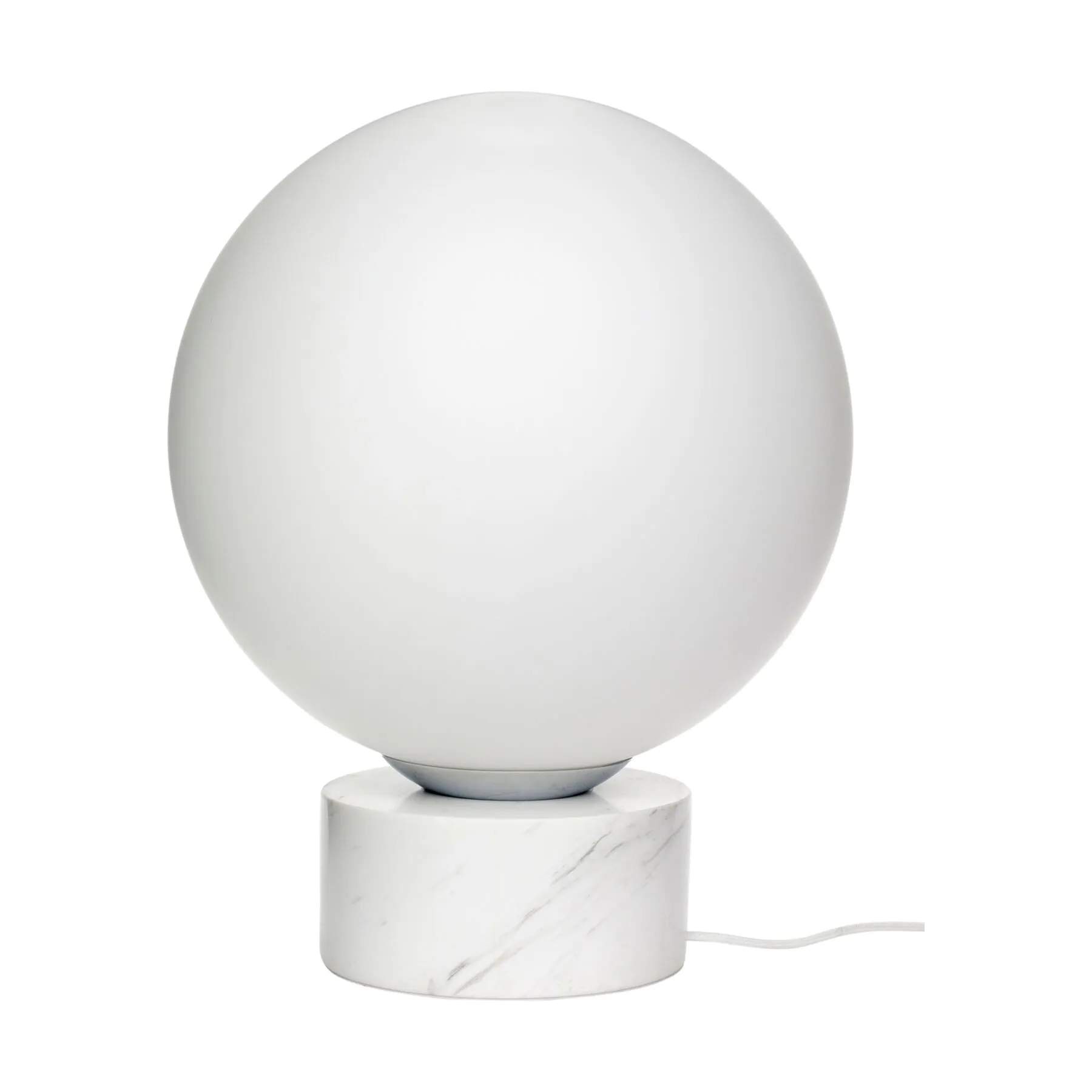 Hübsch Gulvlamper Sphere Gulvlampe i Hvid, 1