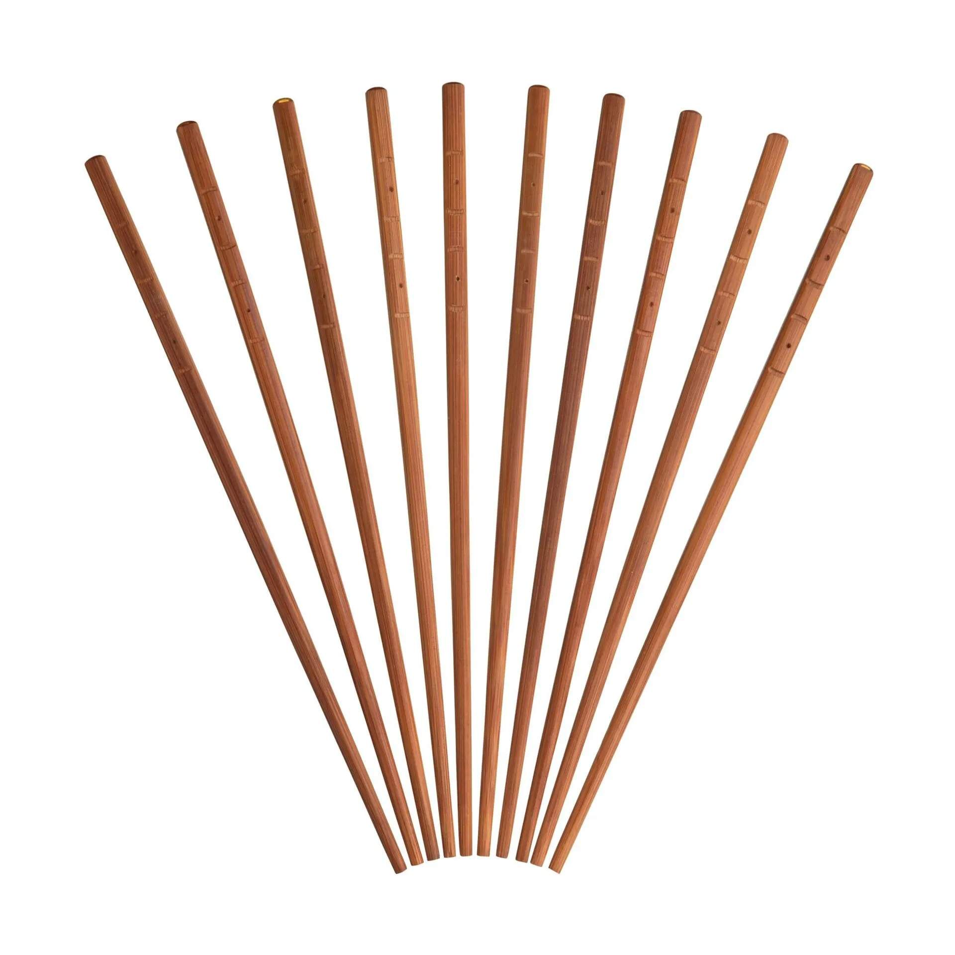 KitchenCraft Bestiksæt World of Flavours Spisepinde - 10 stk. i Natur, 1