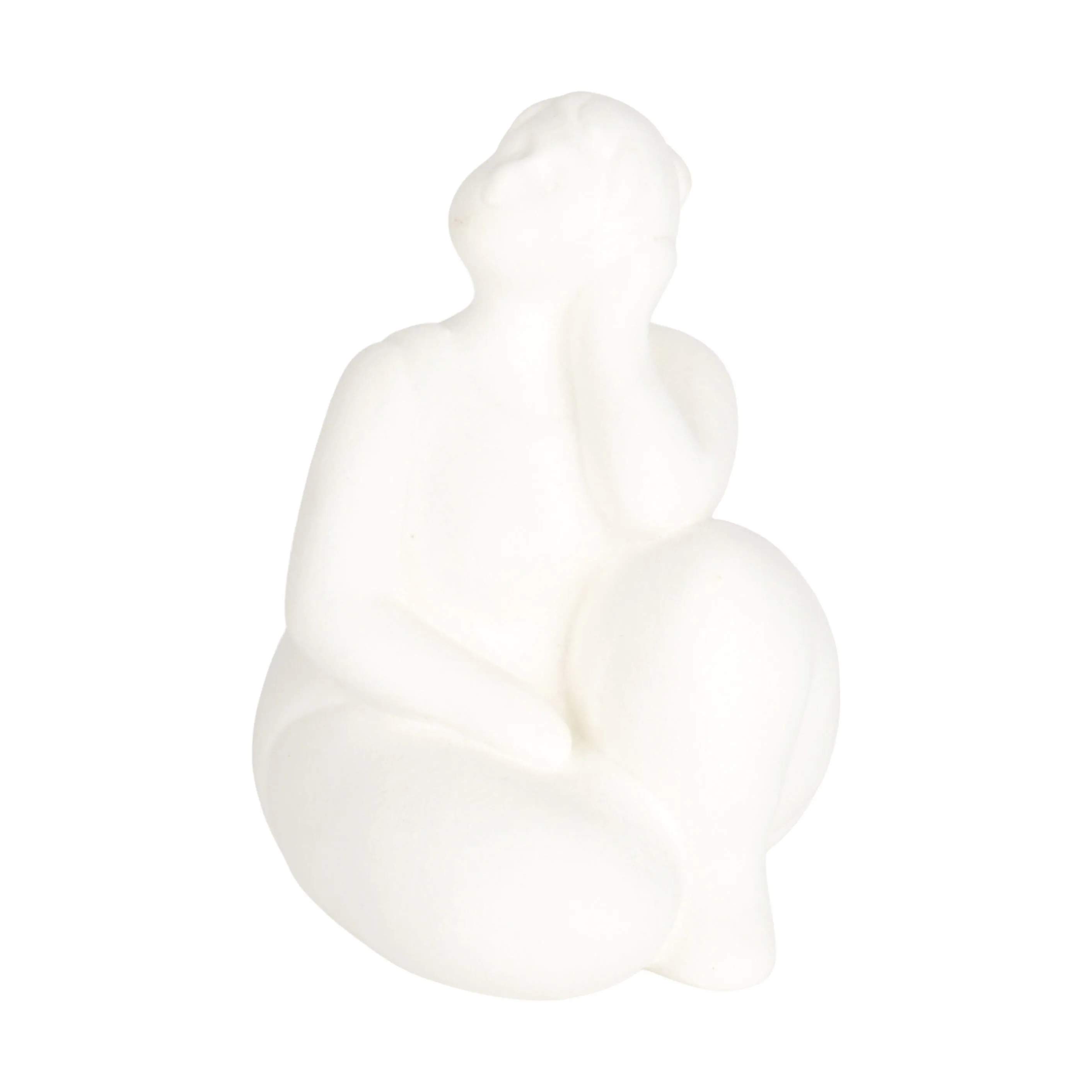CASA Living Øvrige figurer Figur - Dame i Siddende dame med albue på knæ, 1