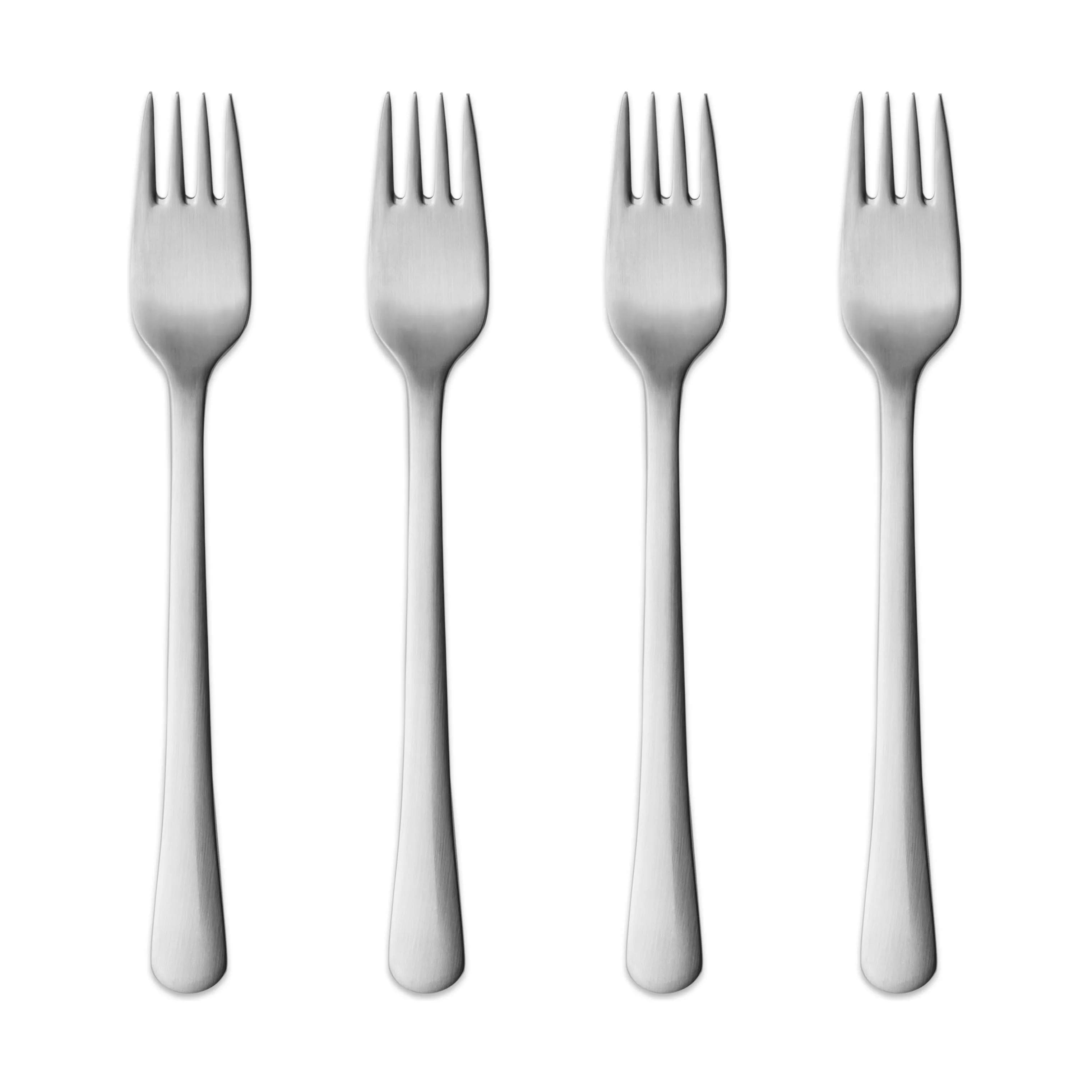 Georg Jensen Kagegafler Copenhagen Kagegaffel - 4 stk. i Sølvfarvet, 1