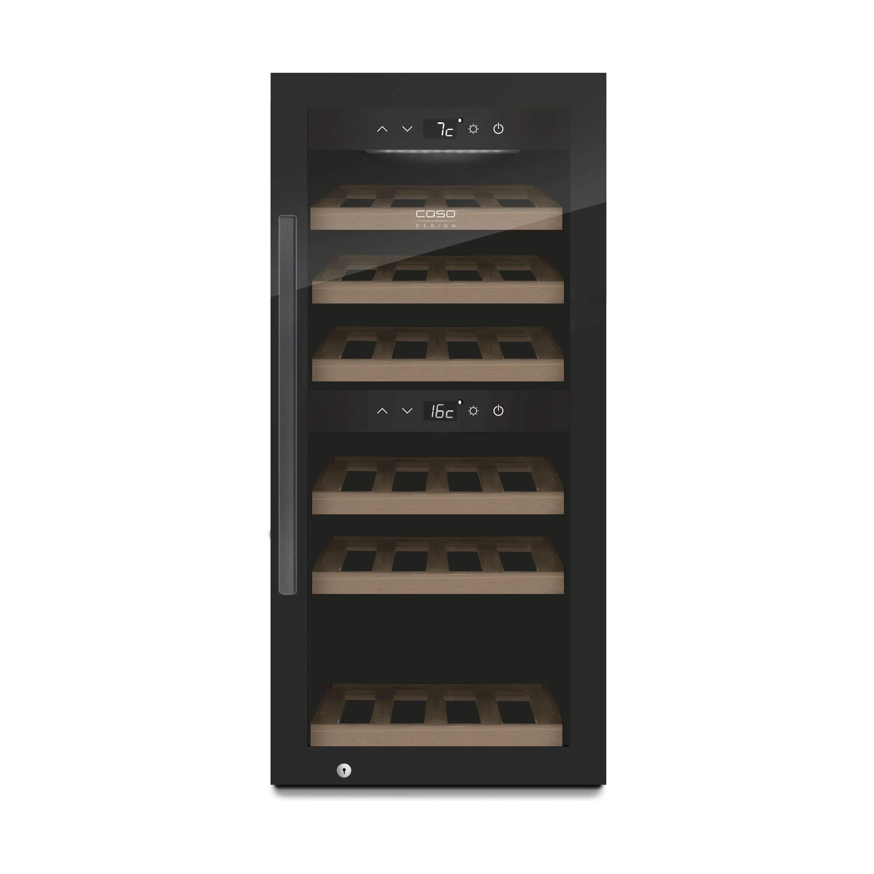 Caso Vinkøleskabe WineExclusive Vinkøleskab i Sort, 1