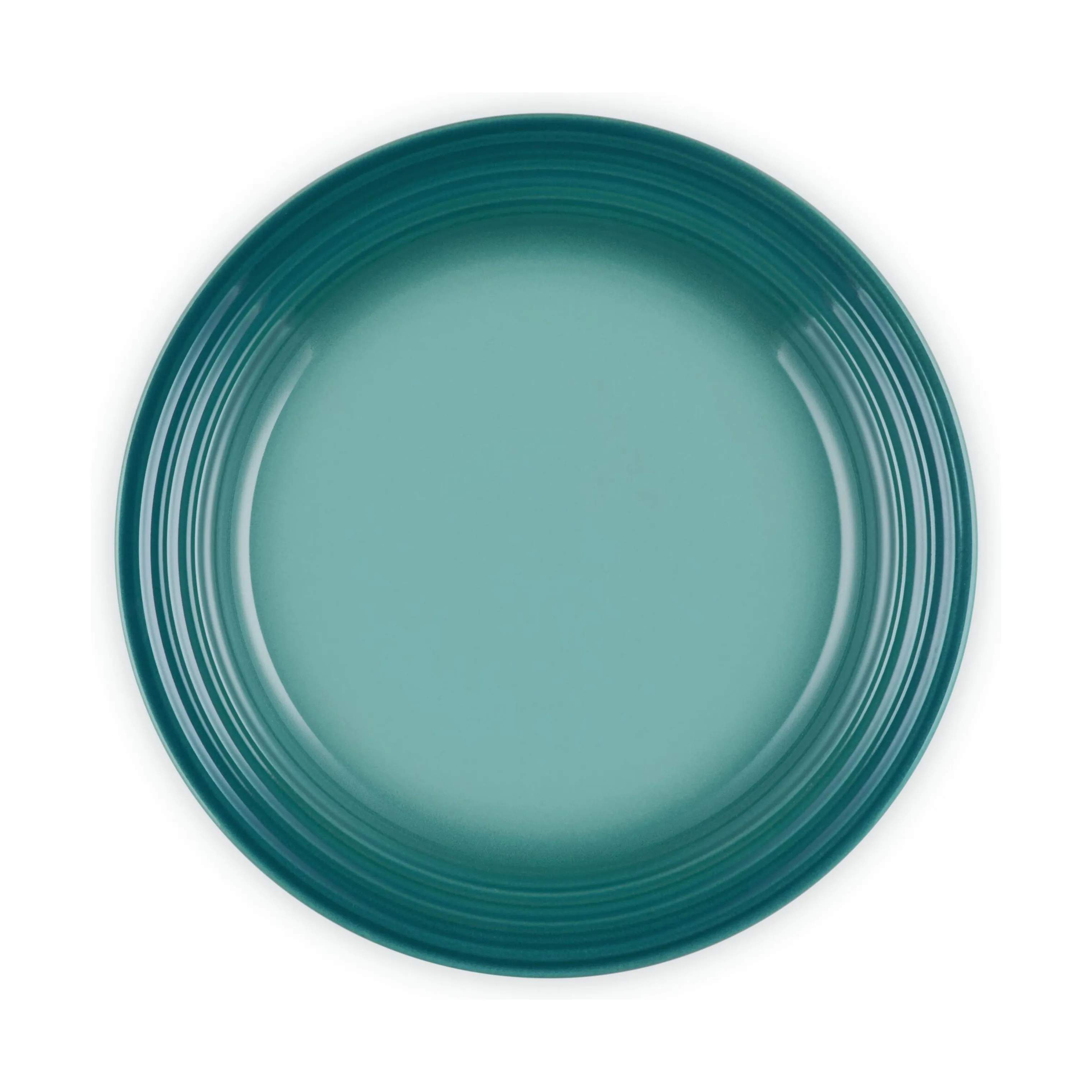 Le Creuset Frokosttallerkener Signature Frokosttallerken i Bleu Riviera, 22 cm, 1