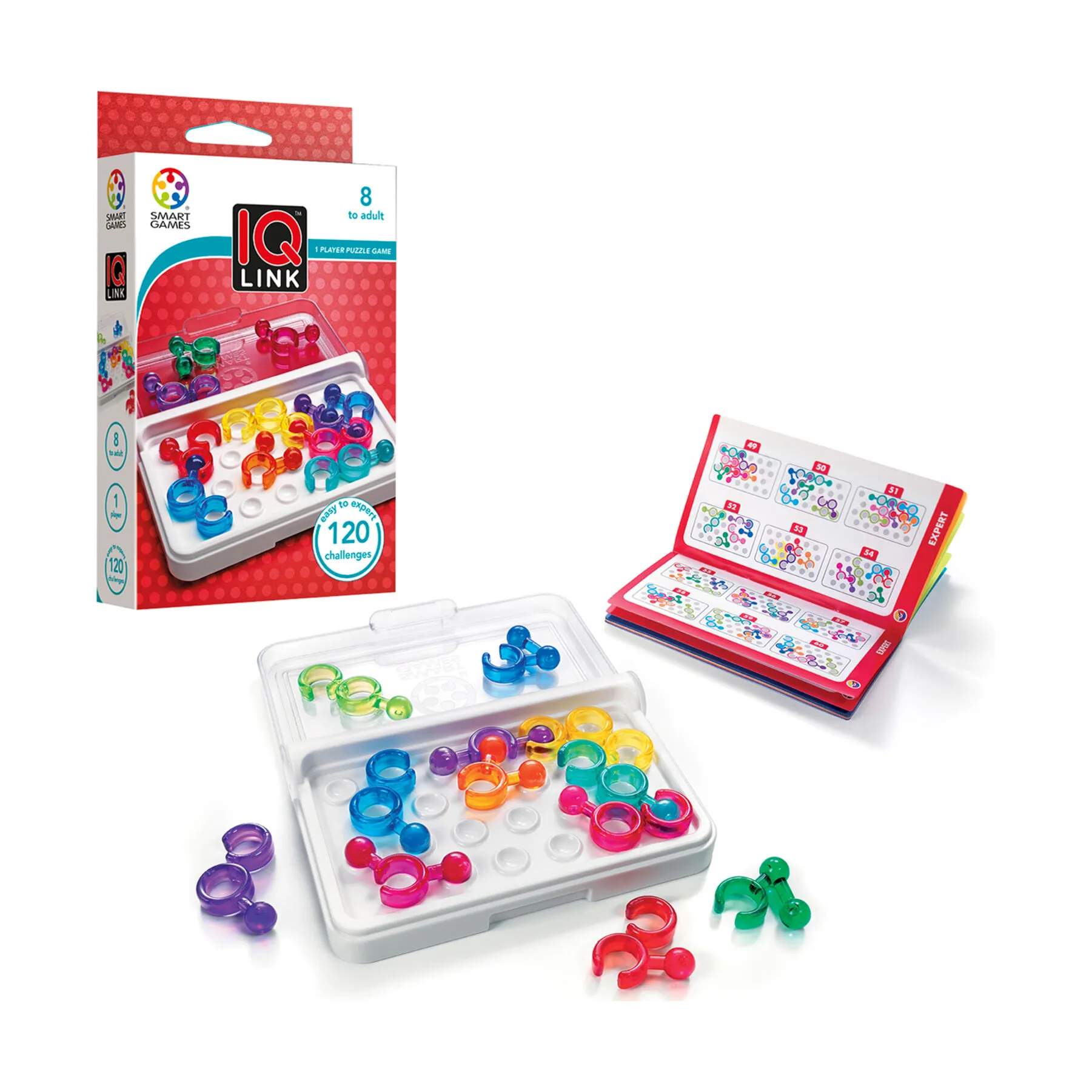 Spilbræt Spil SmartGames Brætspil - IQ Link i Link, 3