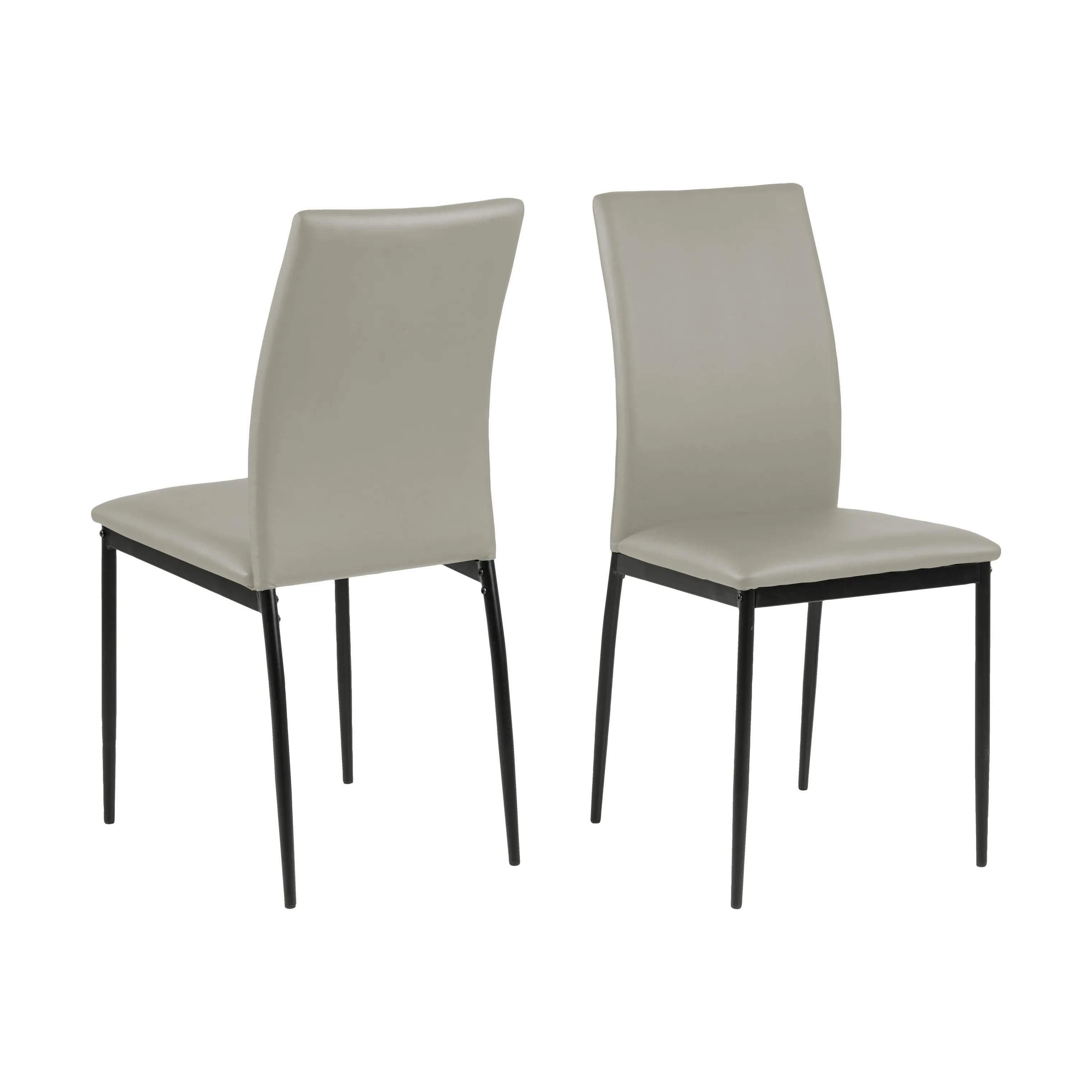 CASA Living Spisebordsstole Demina Spisebordsstol - 4 stk. i Taupe, 4