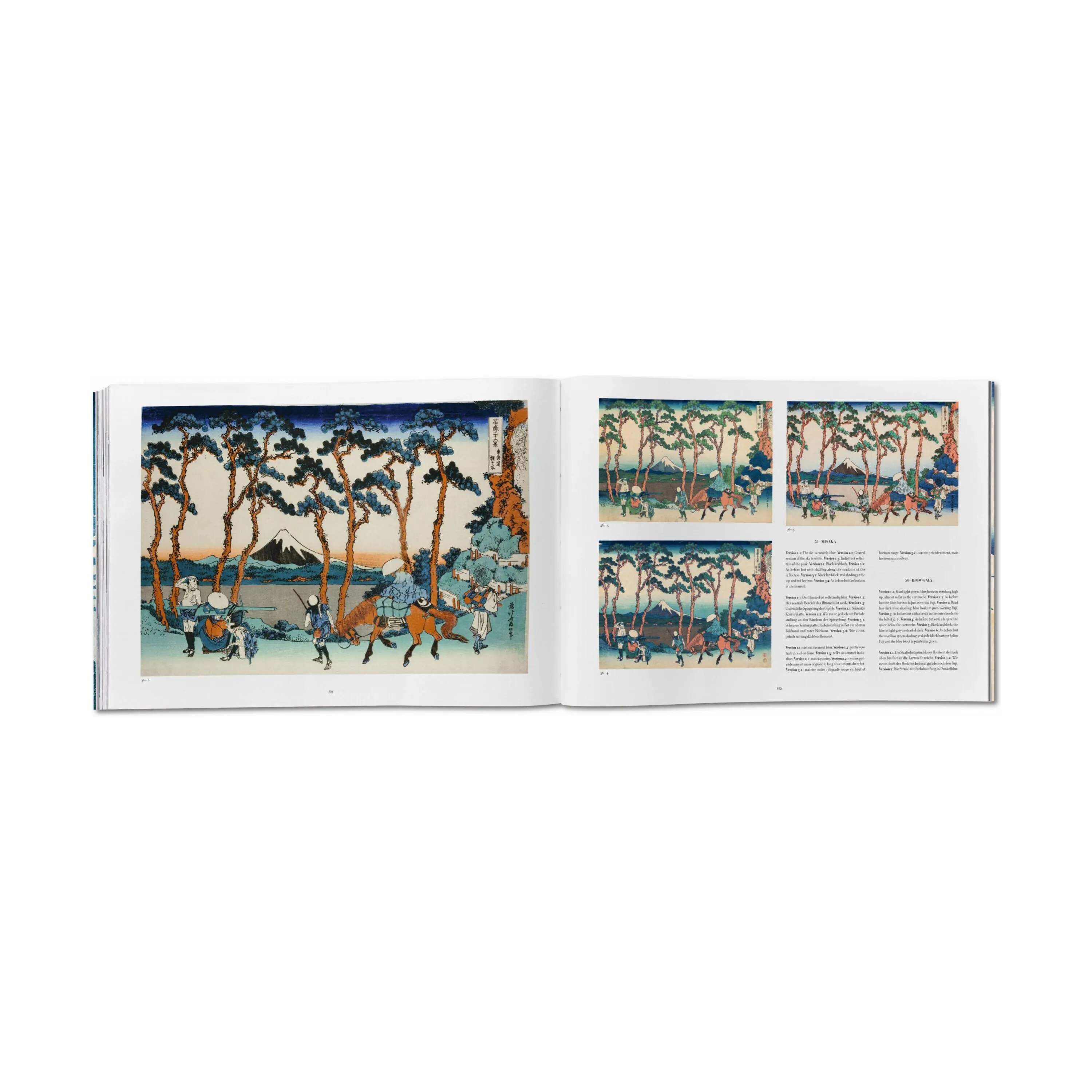 Taschen Bøger Hokusai: Thirty-six Views of Mount Fuji i Blå, 3