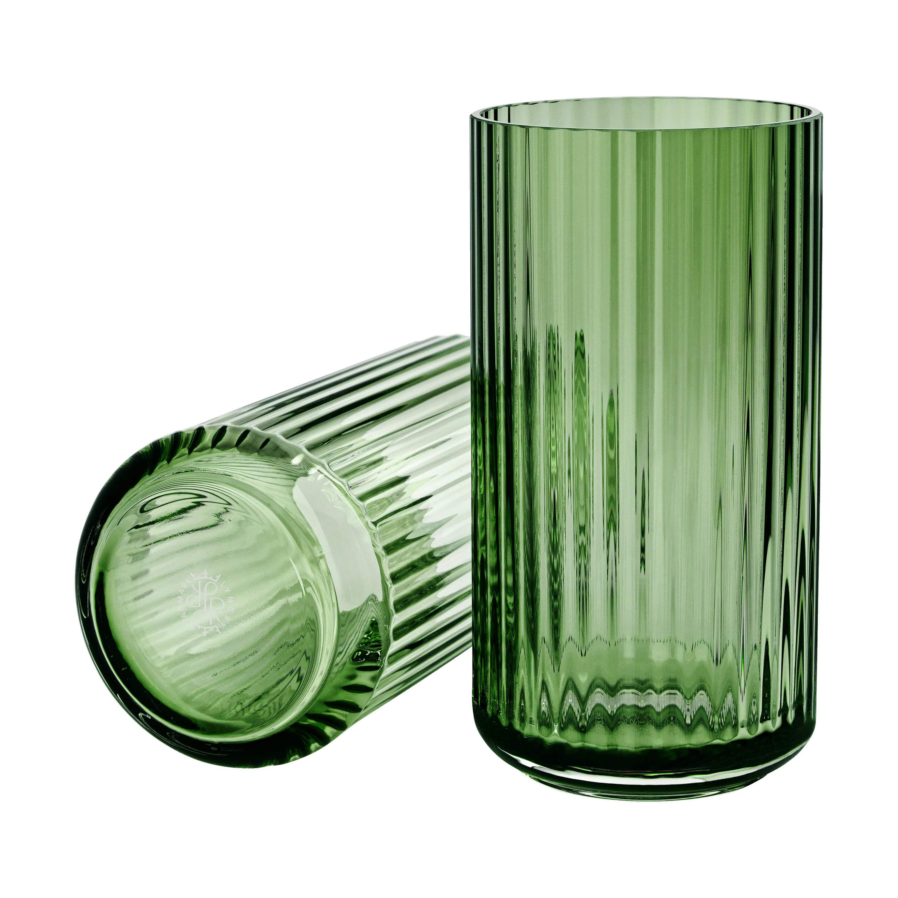 Lyngby Porcelæn Vaser Vase i Green, 20 cm, 2