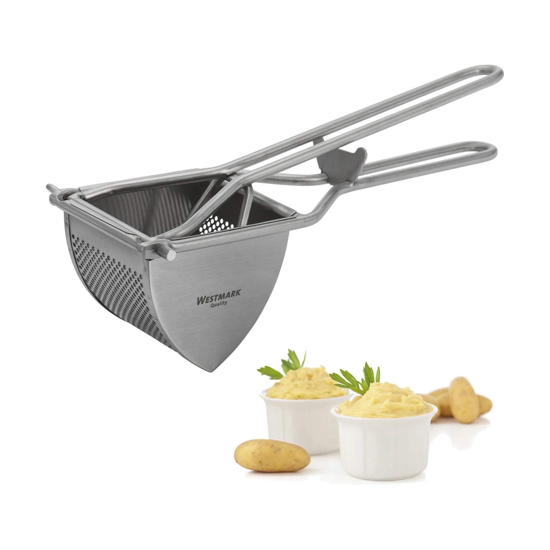 Kartoffelpresser, stål, large