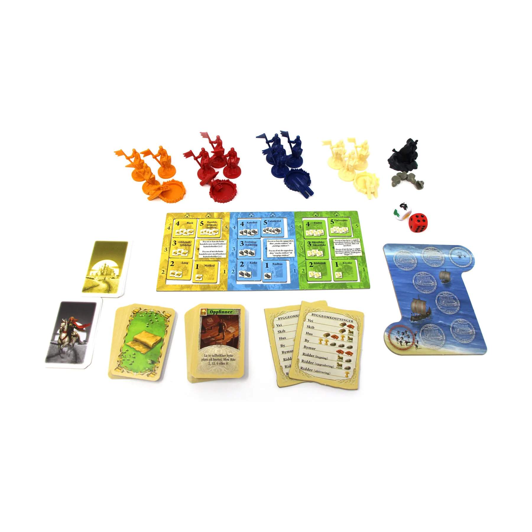 Spilbræt Spil Brætspil - Catan - Byer og Riddere i Catan - Byer og Riddere, 2