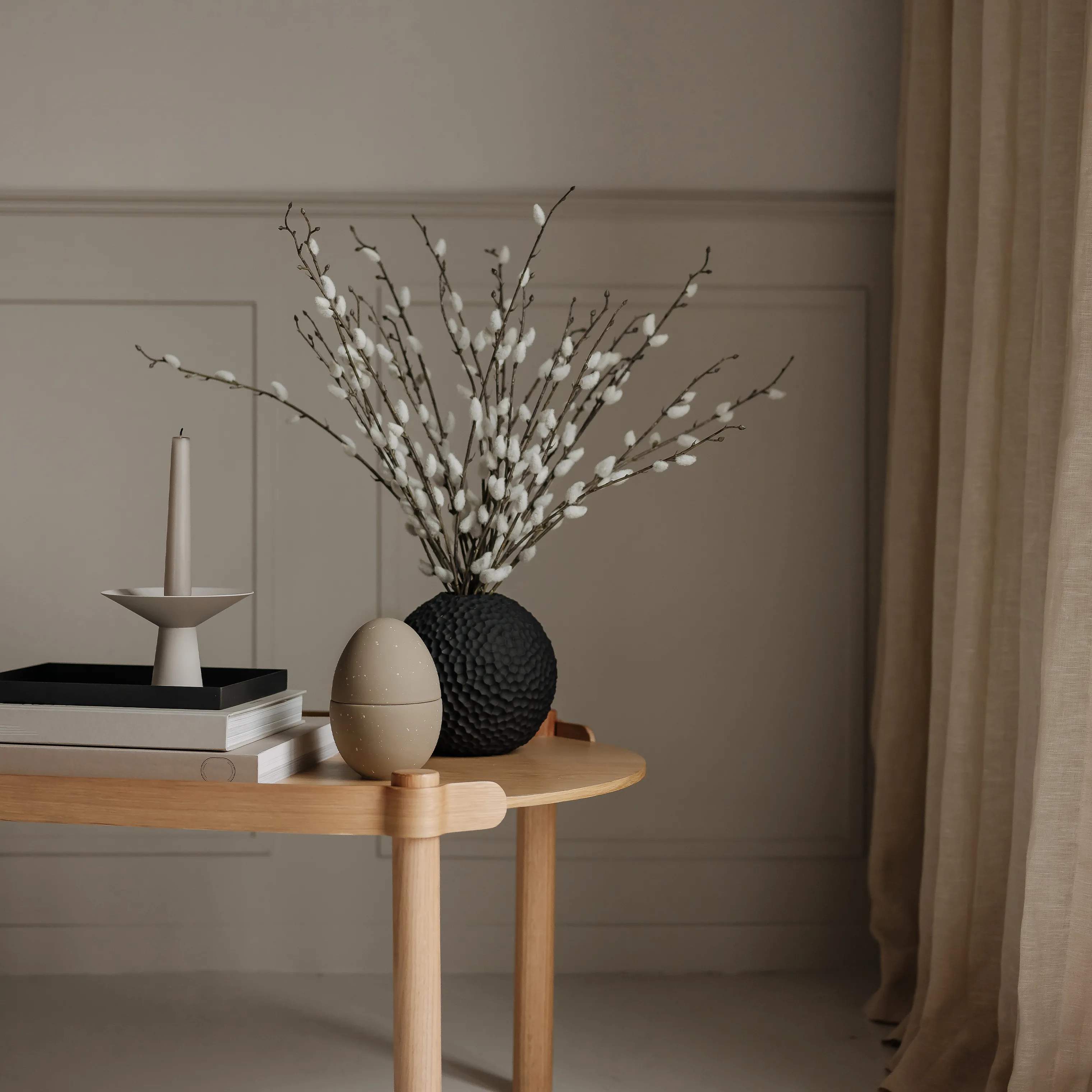 Cooee Vaser Kaia Vase i Black , 15 cm, 2