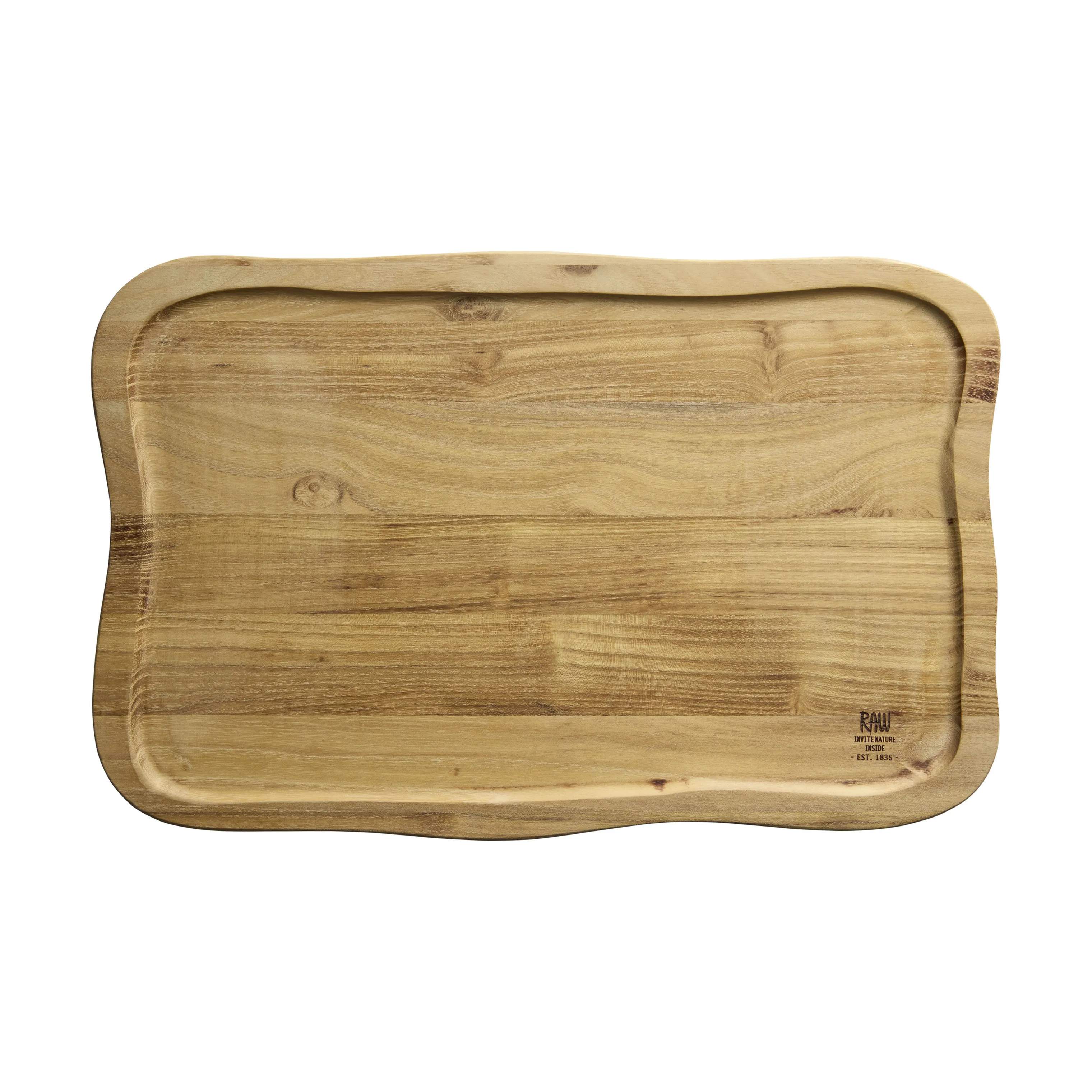 RAW by Aida Skærebrætter Teak Skærebræt i B40 x L46 cm, 1