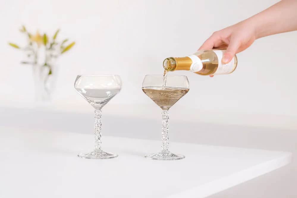 Orrefors Champagneglas Carat Coupe Champagneskål - 2 stk. i Klar, 2