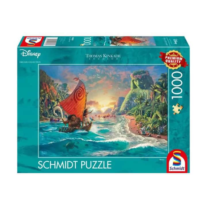 Spilbræt Puslespil Puzzle - Disney Vaiana i Vaiana, 1