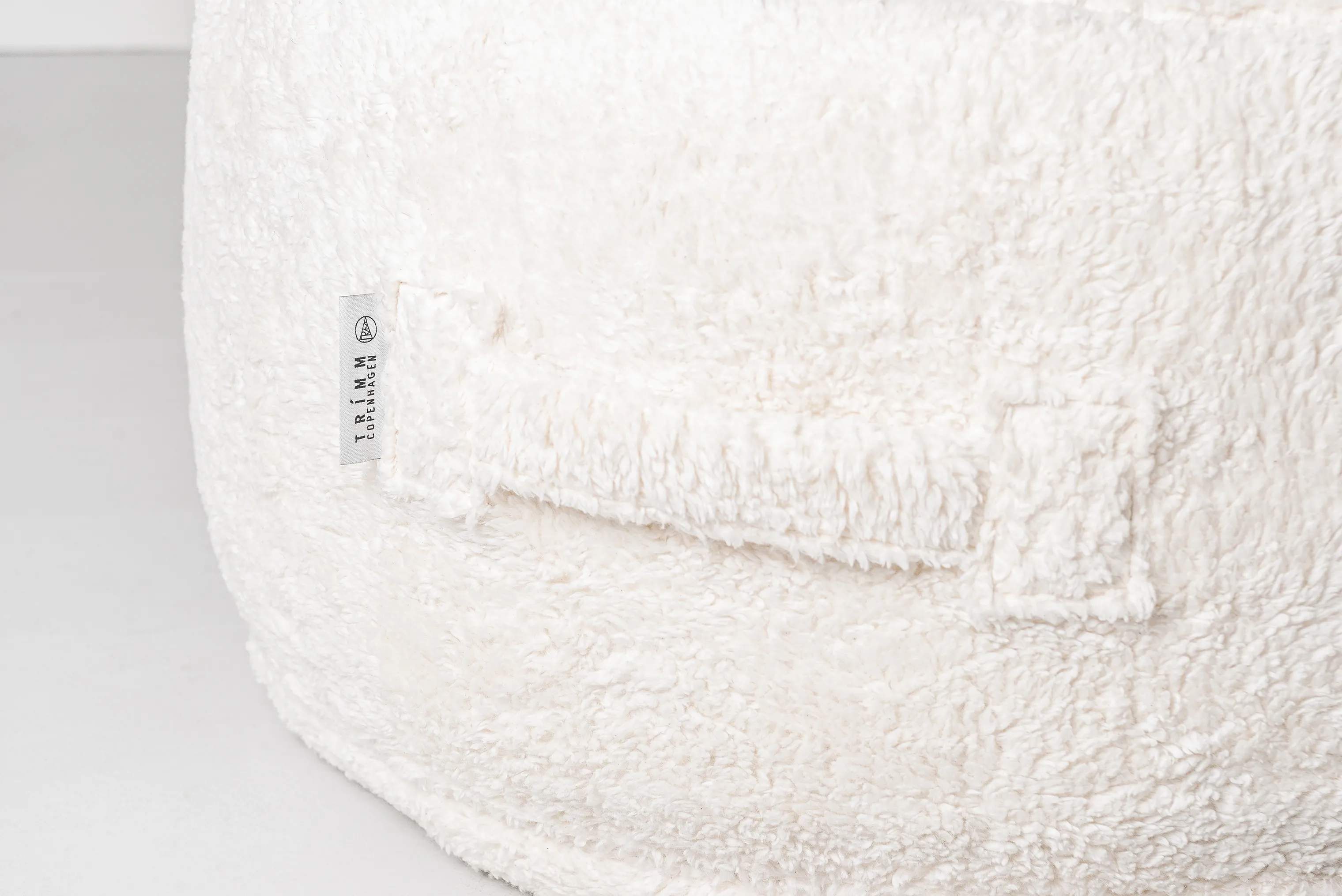 TRIMM Copenhagen Puffer Teddy Tiny Moon Puf i Natur, 3