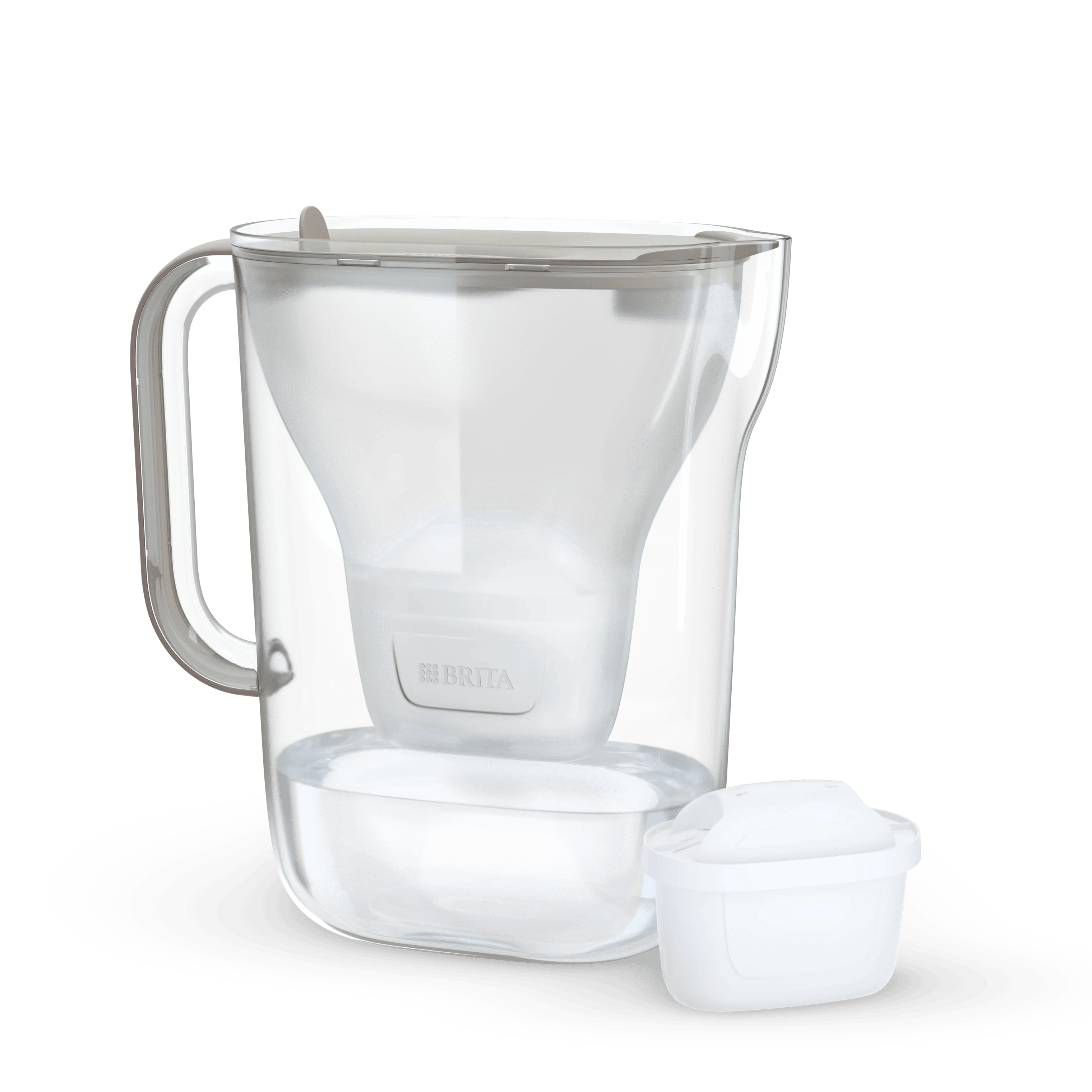 Brita Serveringskander Essential Vandfilterkande i Beige, 1