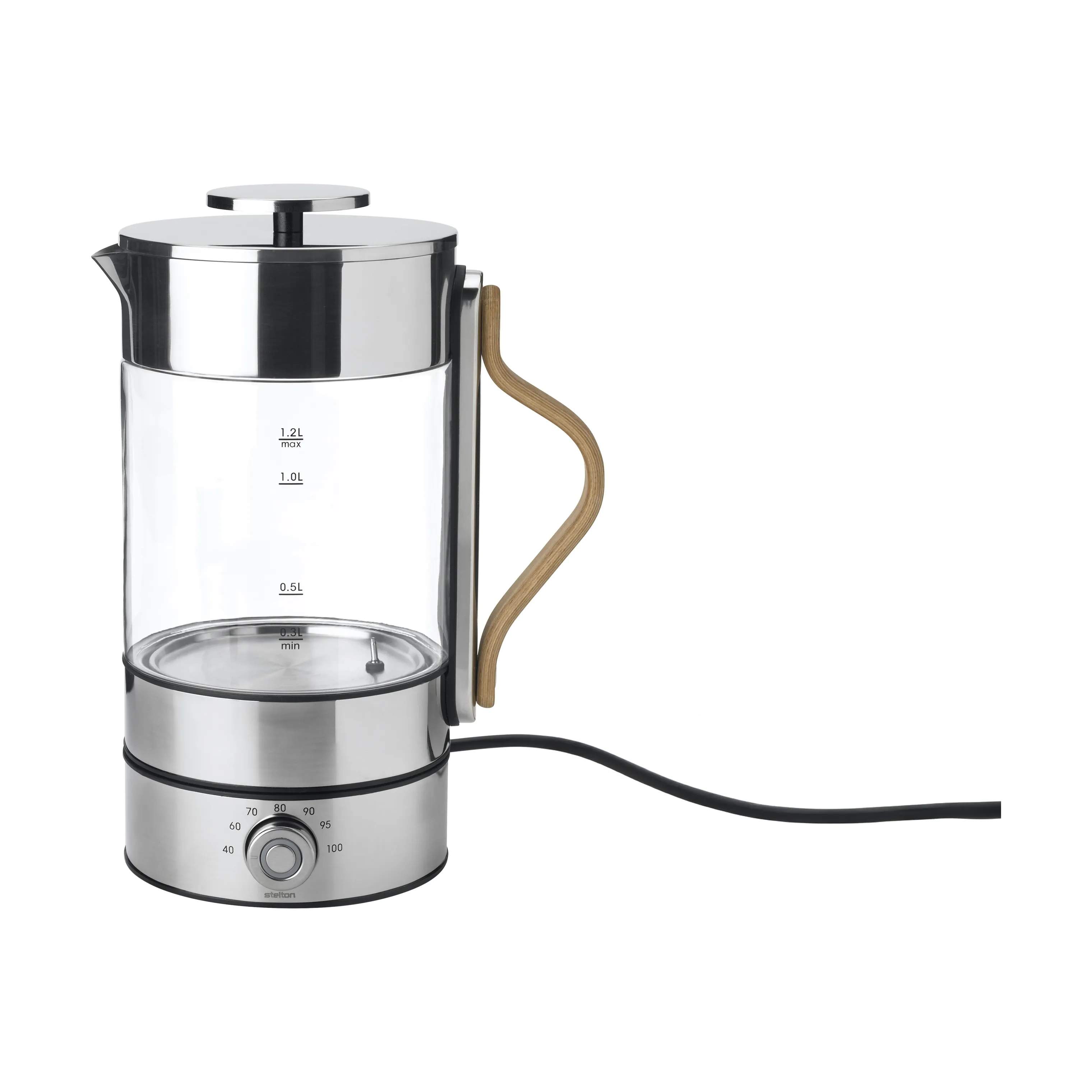 Stelton Elkedler Emma Elkedel i clear/steel, 1