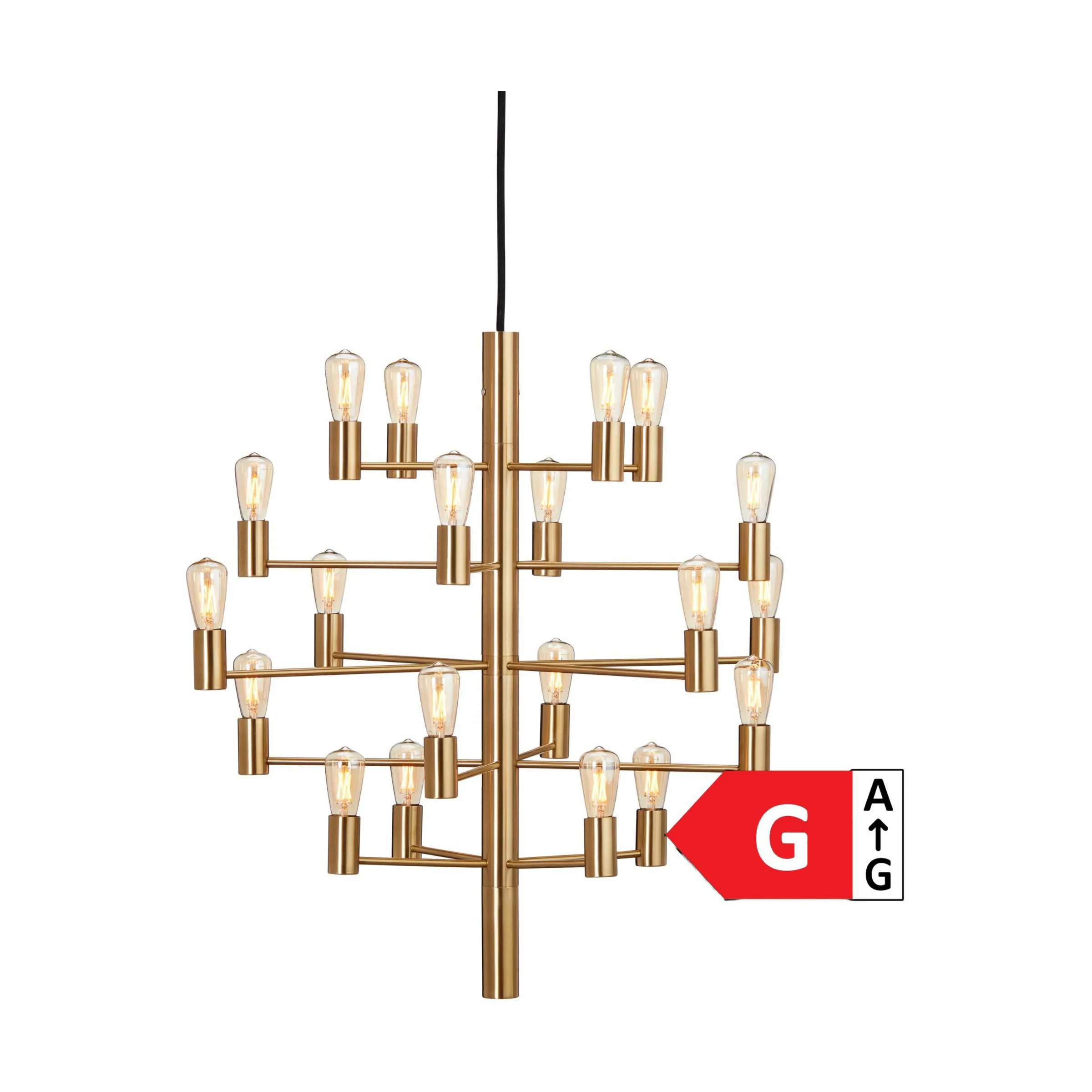 Herstal Pendler Manola Pendel i Satin brass, 70 cm, 4