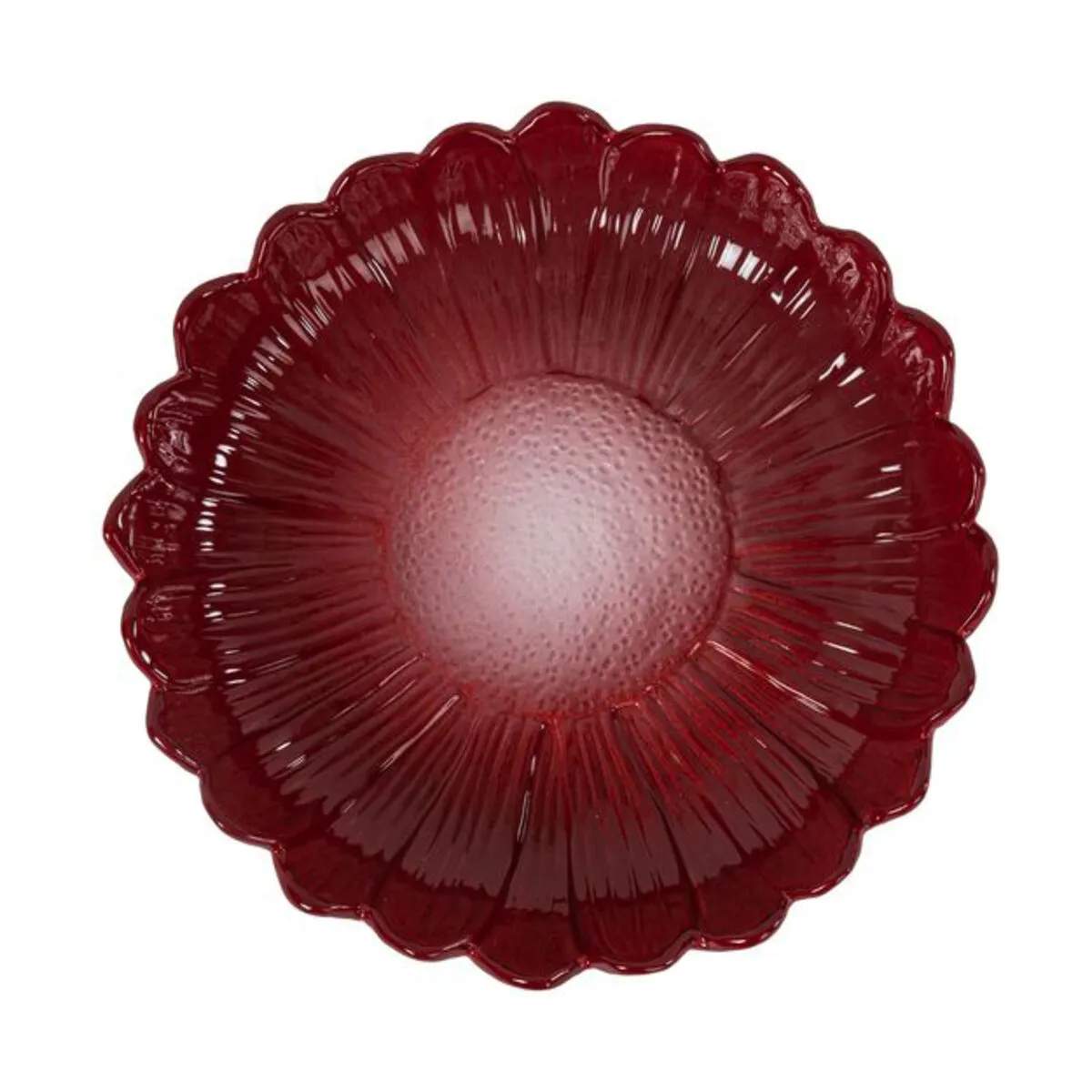Sagaform Dybe tallerkener Dagny Dyb Tallerken i Vinröd, 27 cm, 4