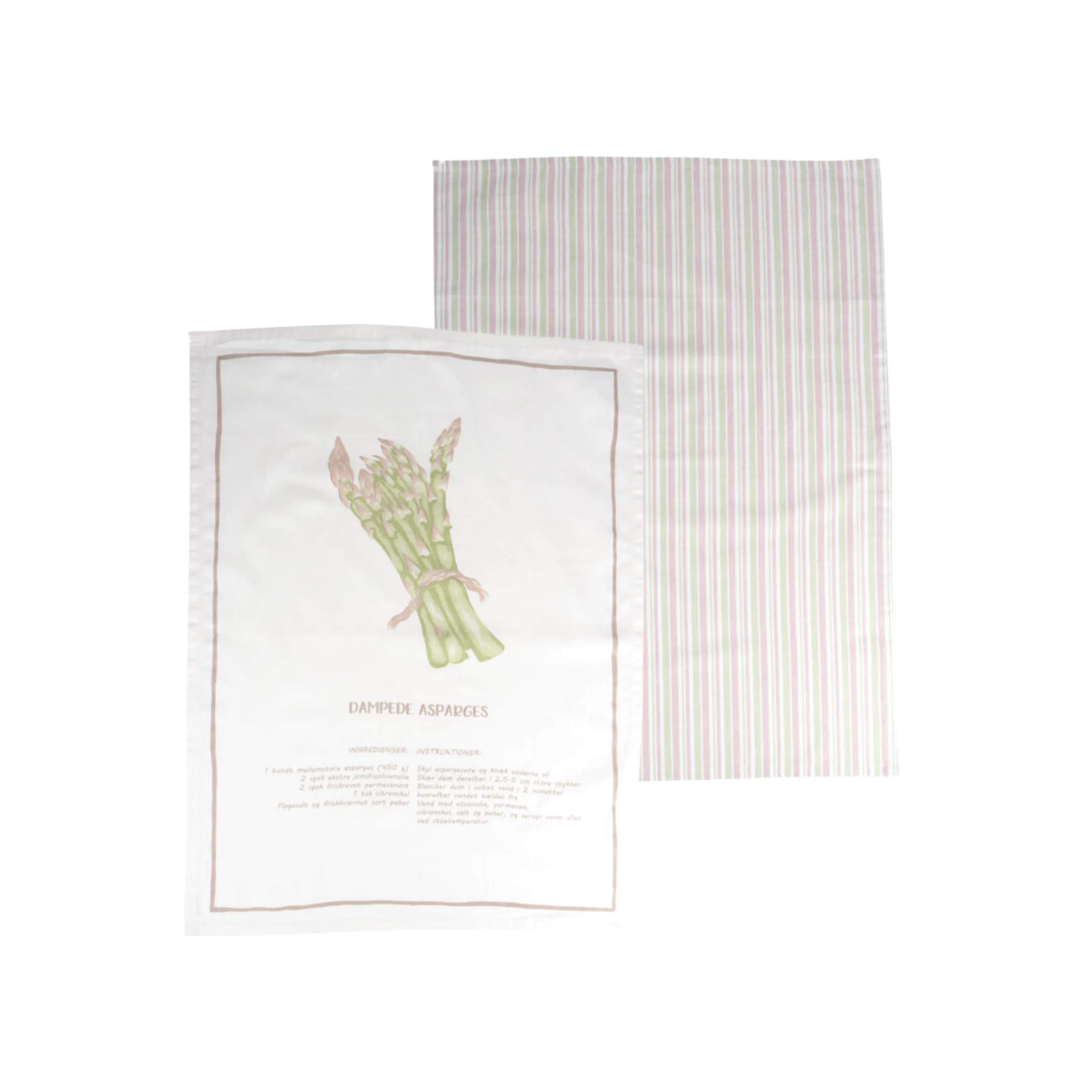 Viskestykker Viskestykke - 2 stk. i Asperges, 1
