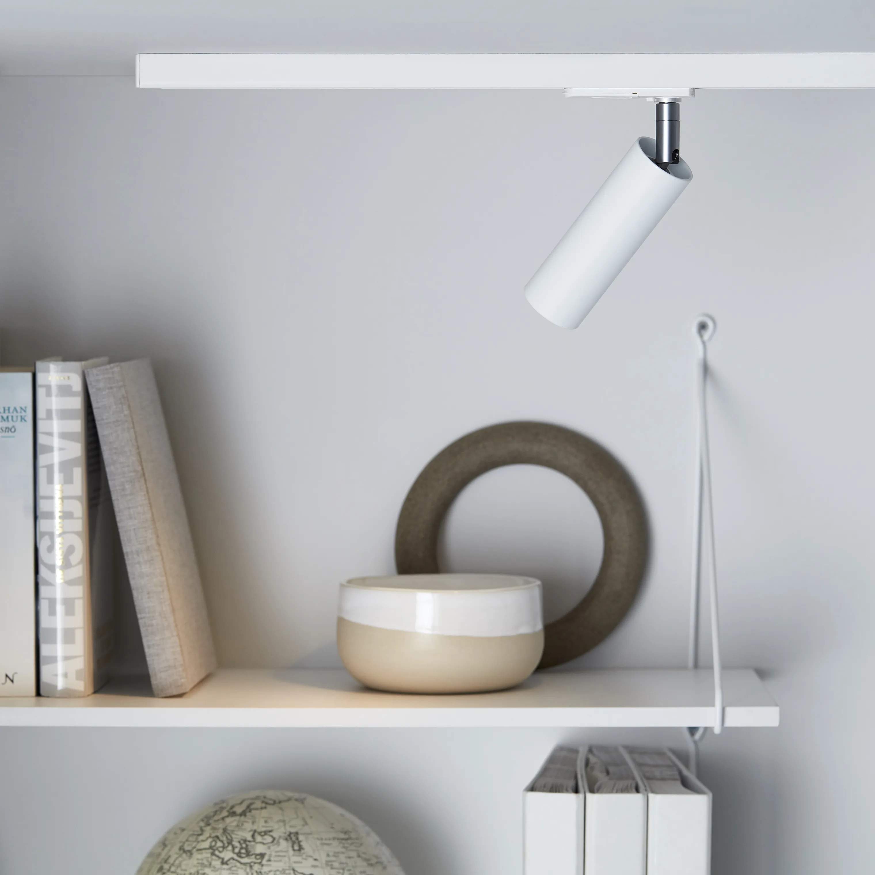 Herstal Loftlamper Pipeline Spotlight i Hvid, 2