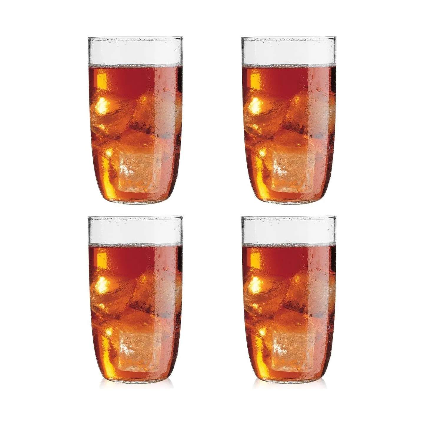 Bodum Vandglas Kvadrant Vandglas - 4 stk. i Klar, 50 cl, 1