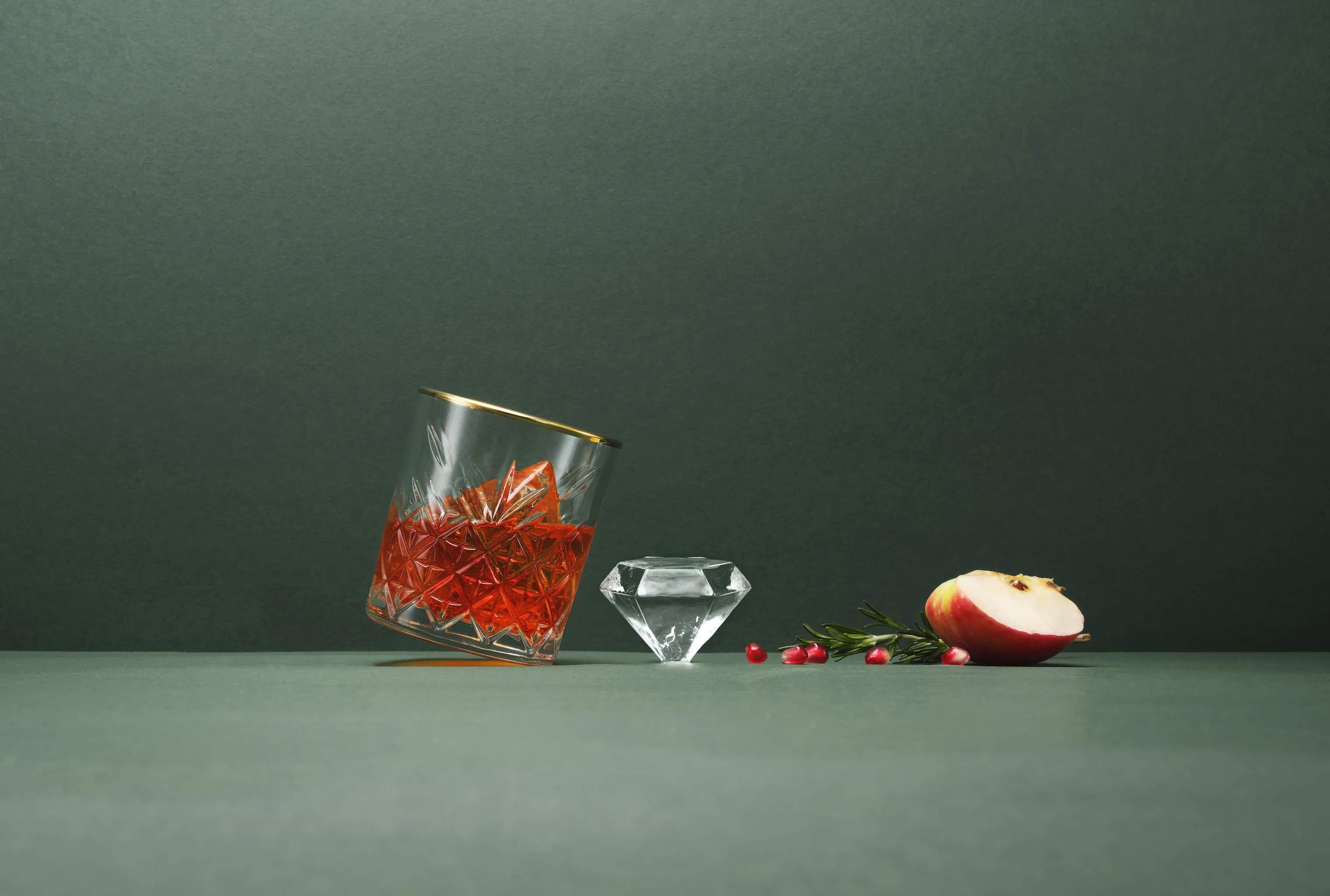 Mixology by CASA Living Isterningebakker MIXOLOGY Isterningeform - Diamantform i Sort, 2