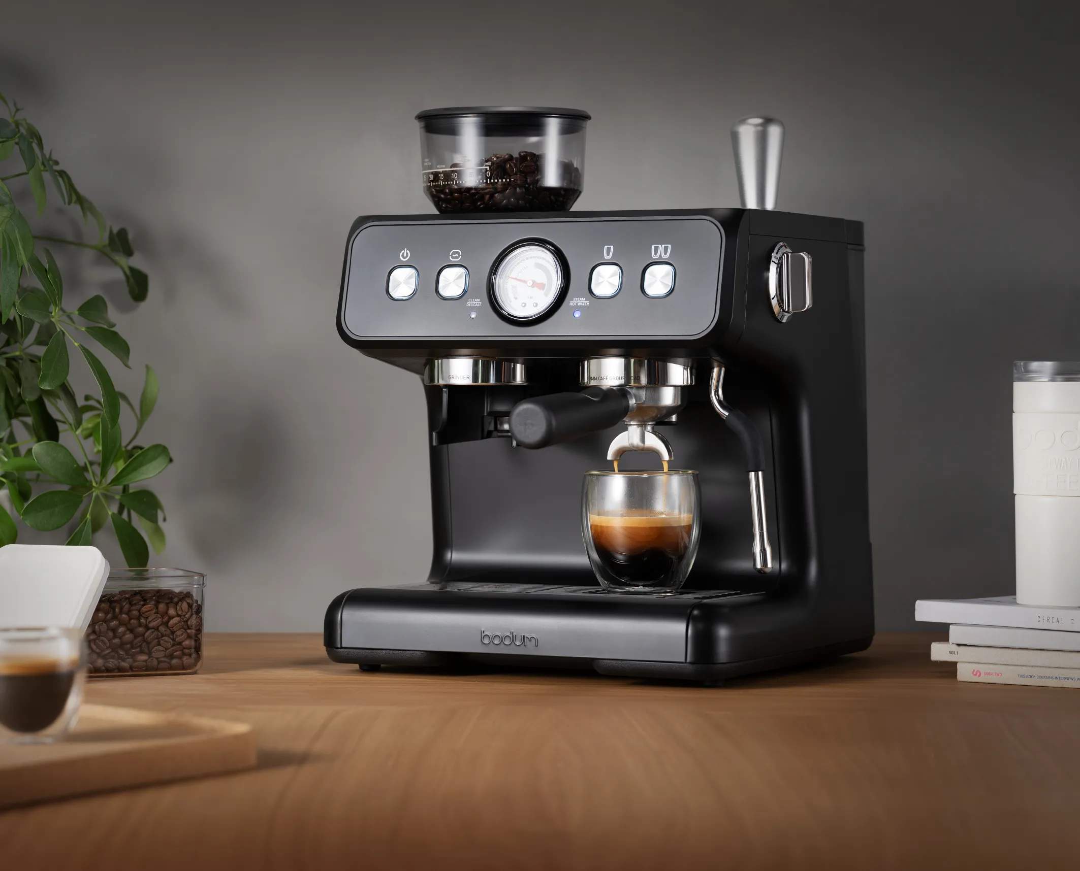 Bodum Espressomaskiner Bistro Espressomaskine i Mørkesort, 2