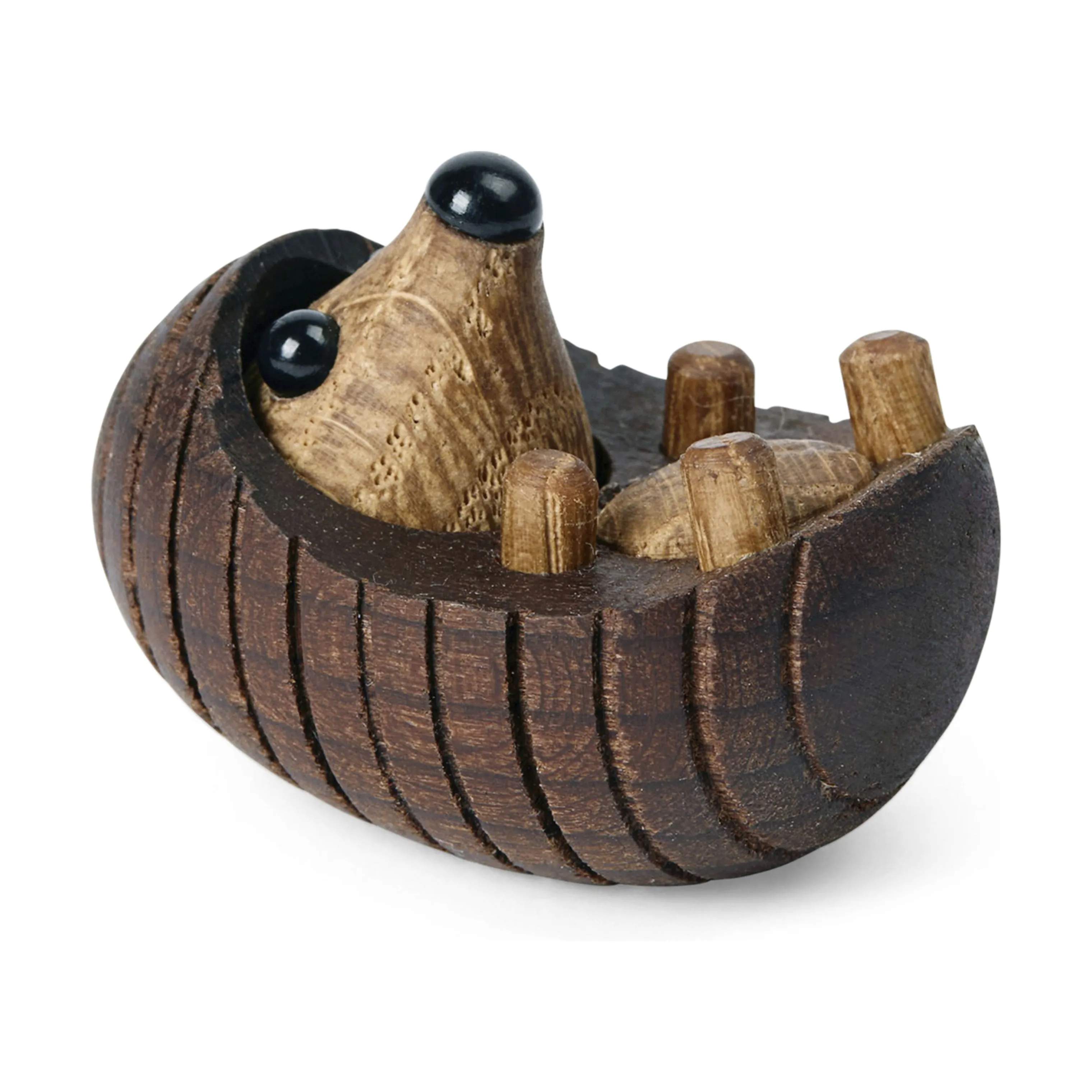 Spring Copenhagen Dyrefigurer Miniature Pindsvin - Stick i Natural, 1