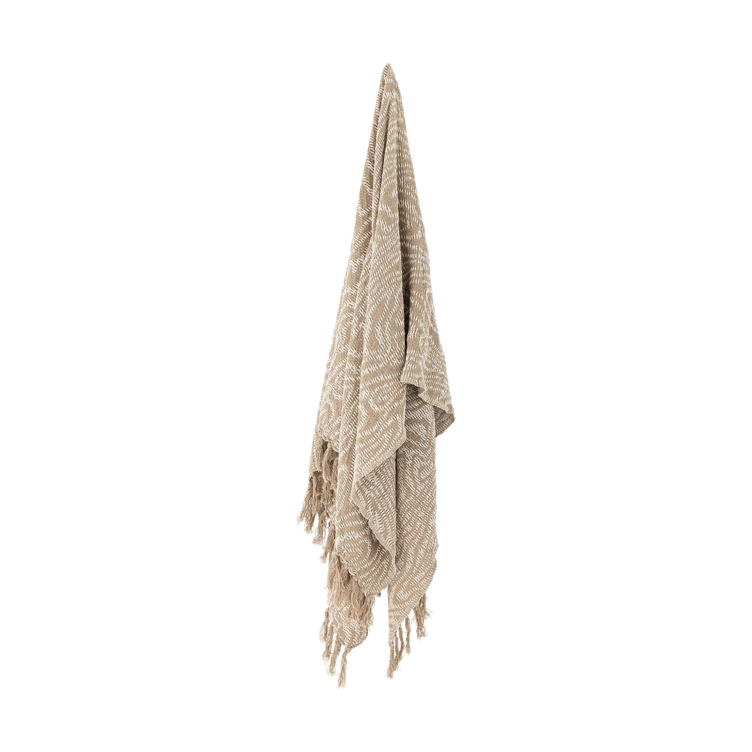 Bloomingville Plaider Okapi Plaid i Brun, 4