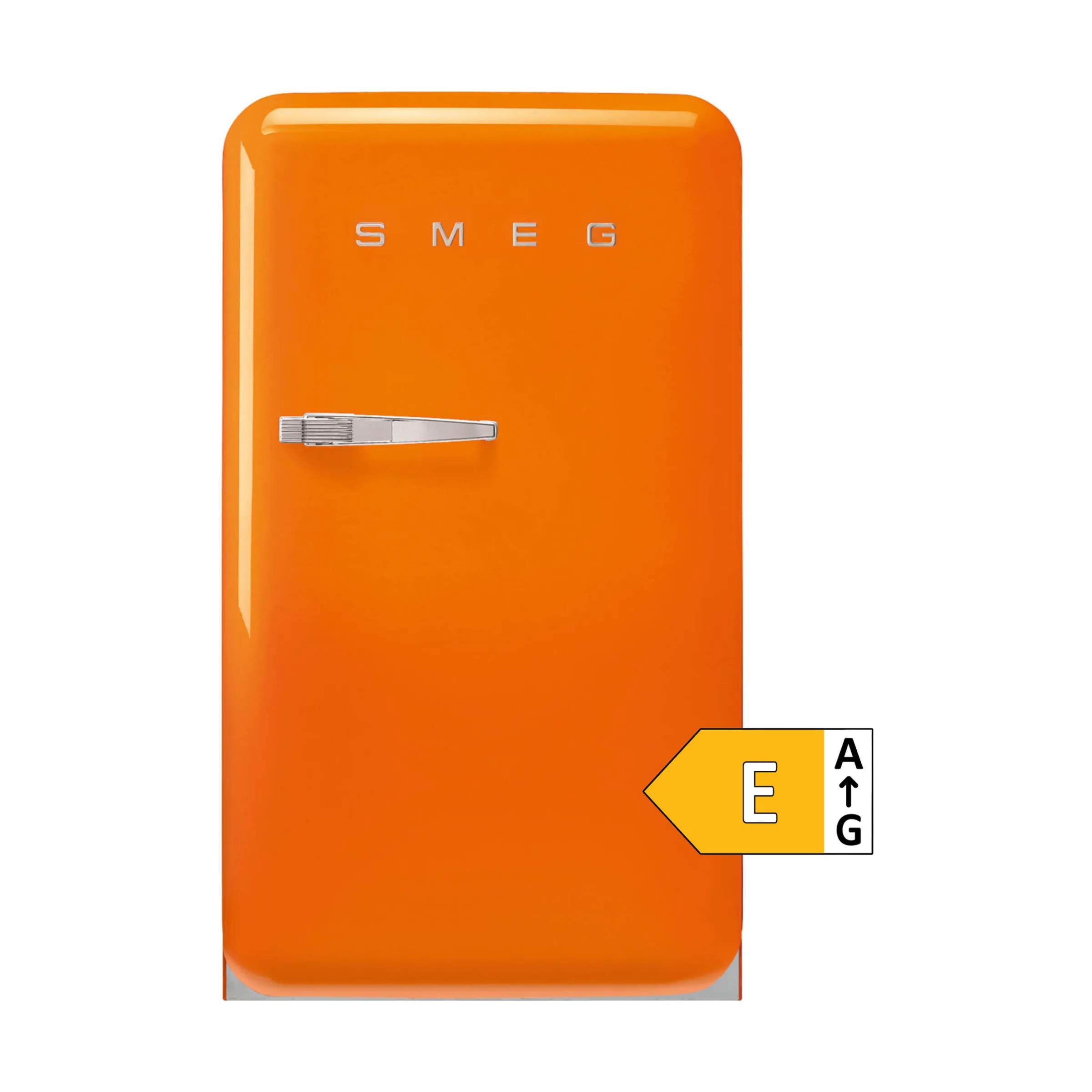 Smeg Køleskabe 50's Style Kølefryseskab i Orange, 1