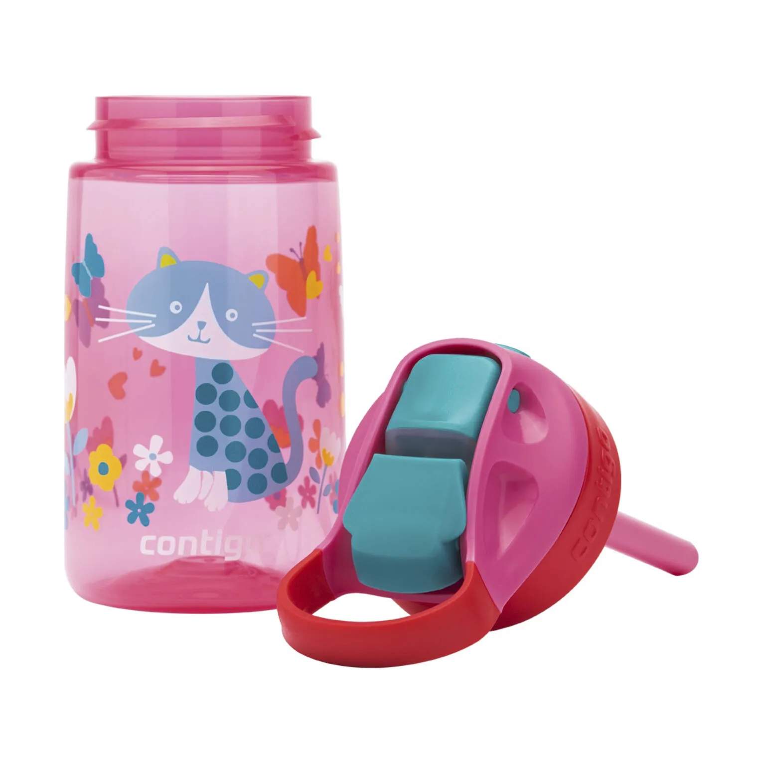 Contigo Drikkedunke til børn Gizmo Drikkedunk i Cherry Cat, 4