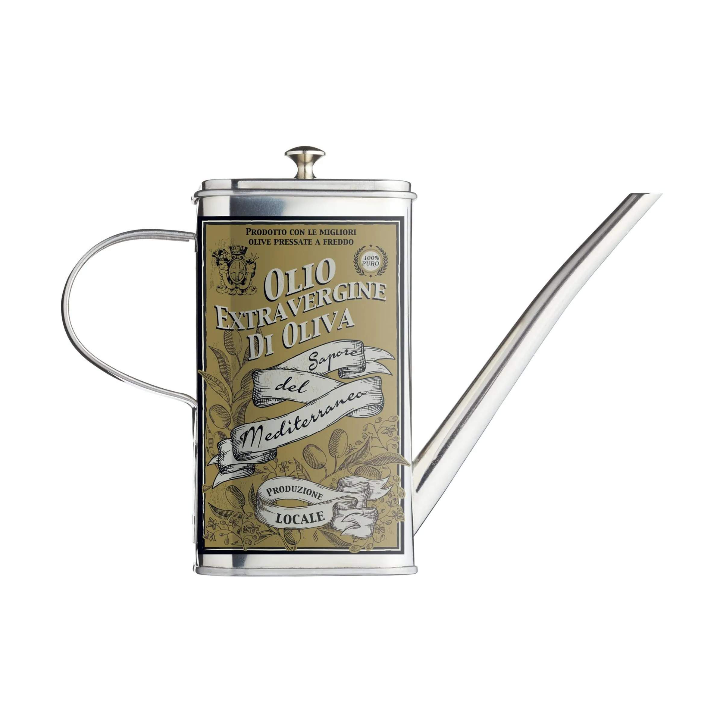 KitchenCraft Olie- og eddikeflasker World of Flavours Oliekande i Sølv, 1