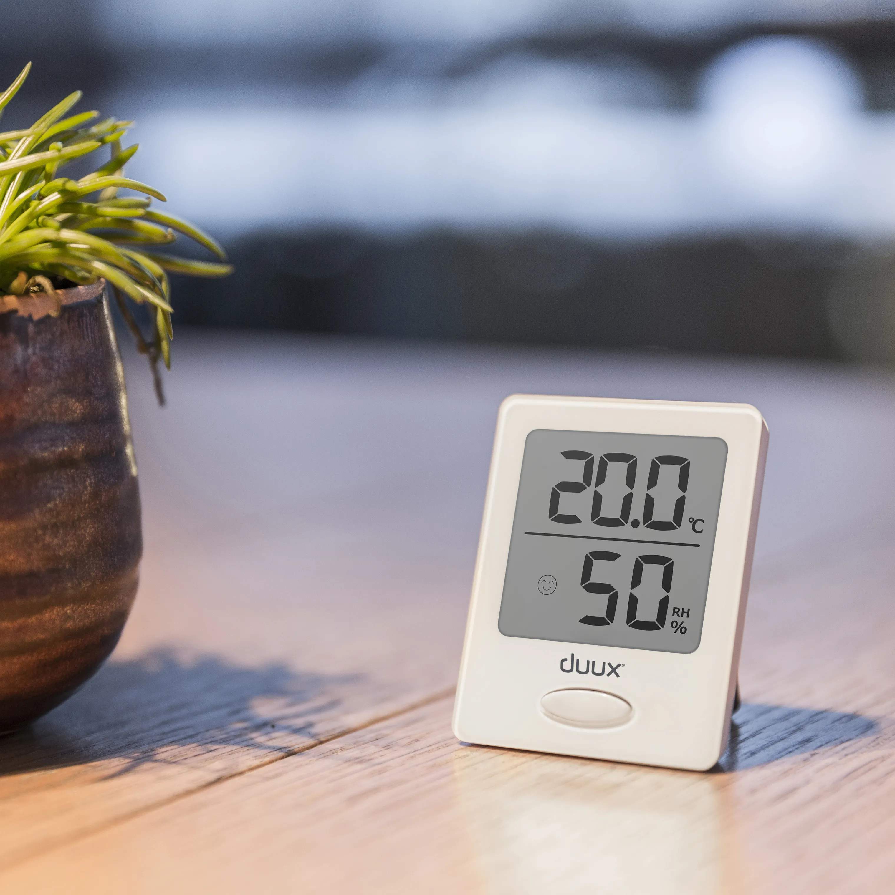 Duux Hygrometre Sense Hygrometer i Hvid, 2