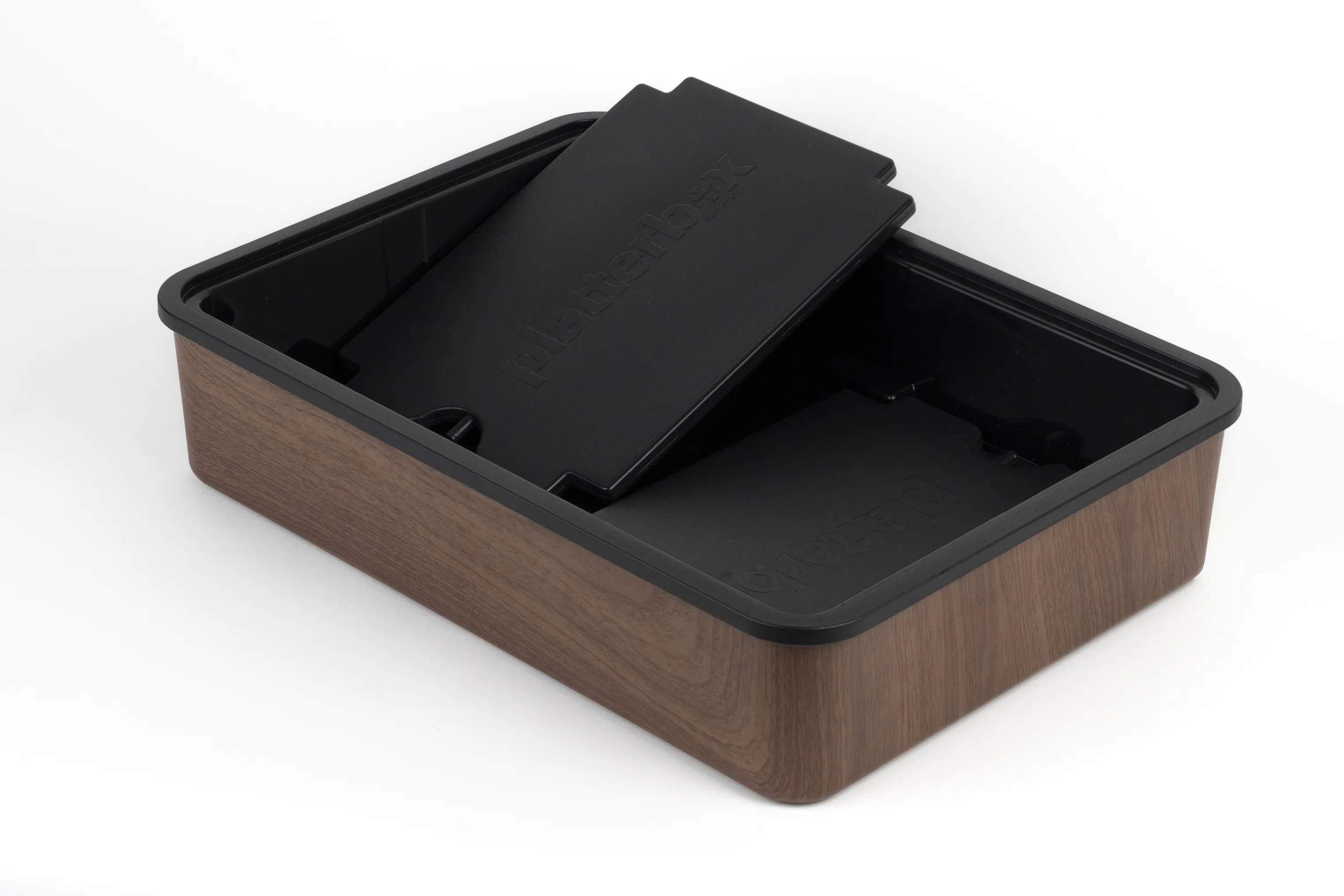 Platterbox Opbevaringsbokse Snack Box i Valnød, 2
