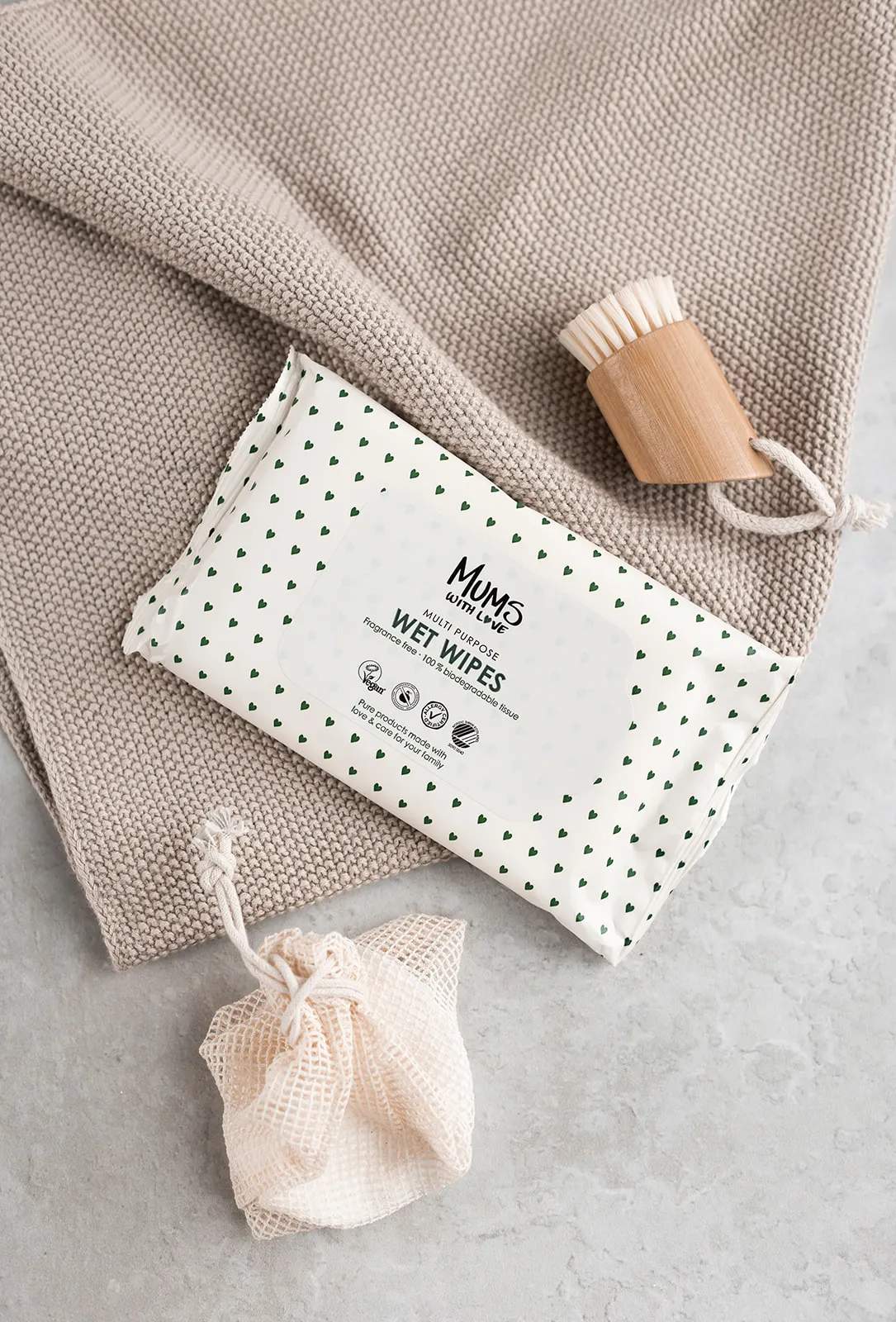 Mums with love Ansigtspleje Wet Wipes - 30 stk. i 30 stk., 2