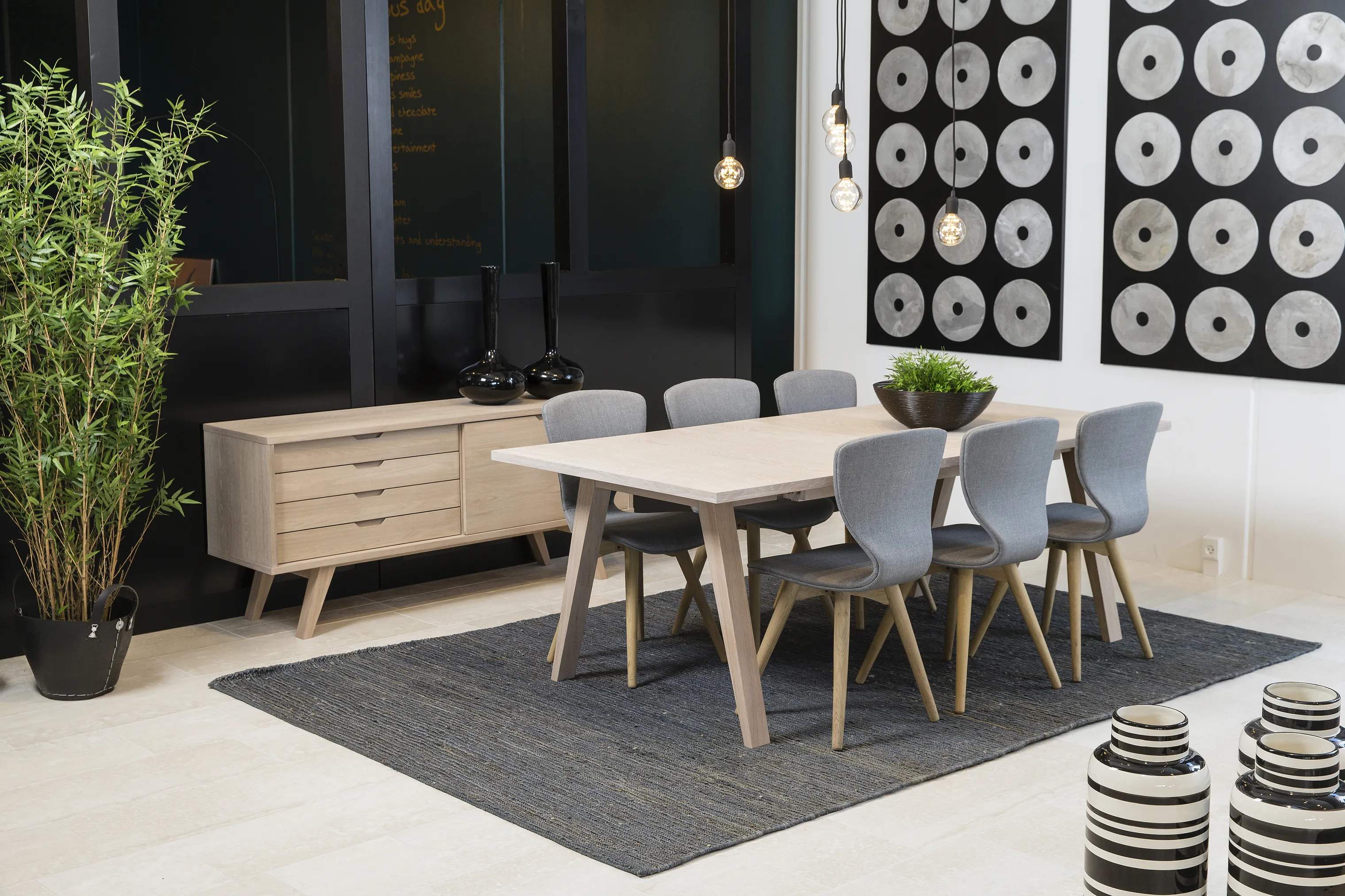 CASA Living Spiseborde A-Line Spisebord i Natur, 2