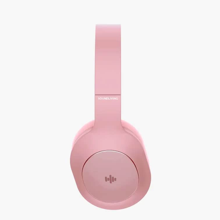 Soundliving Hovedtelefoner Wave Headset i PINK, 3