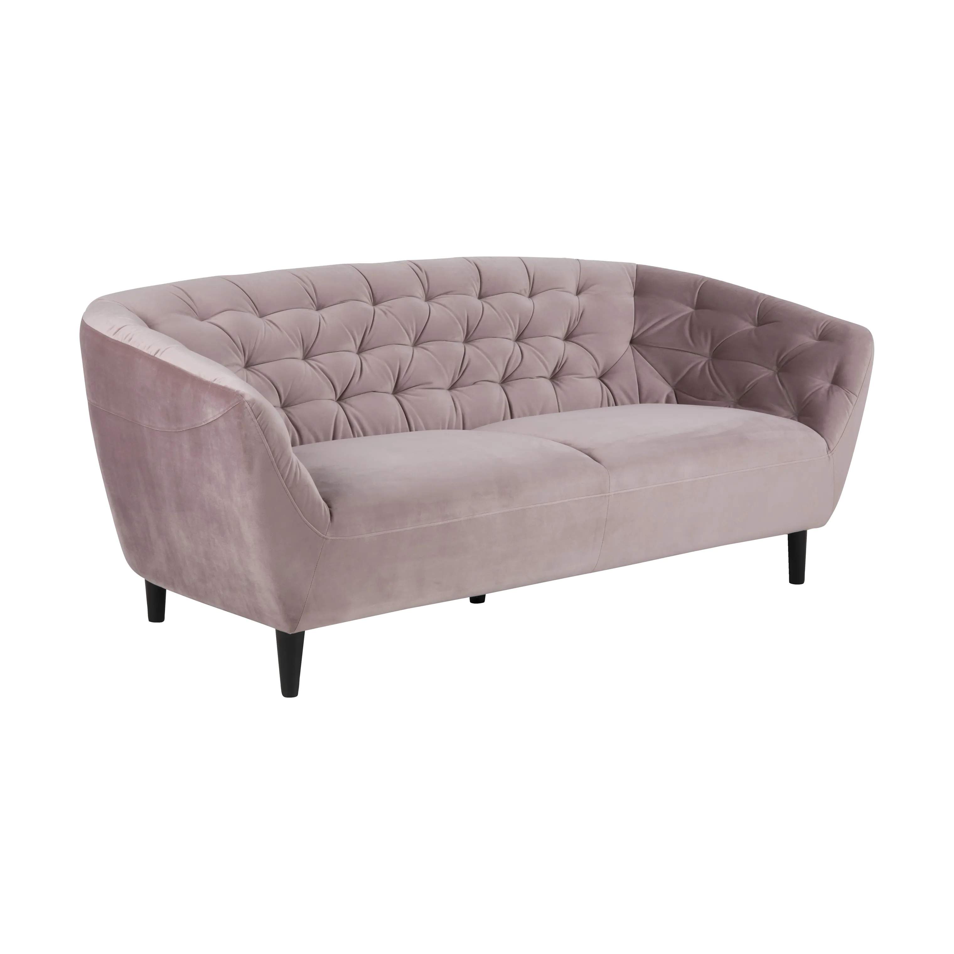 CASA Living Sofaer Ria Sofa i Dusty rose, 191 cm, 4
