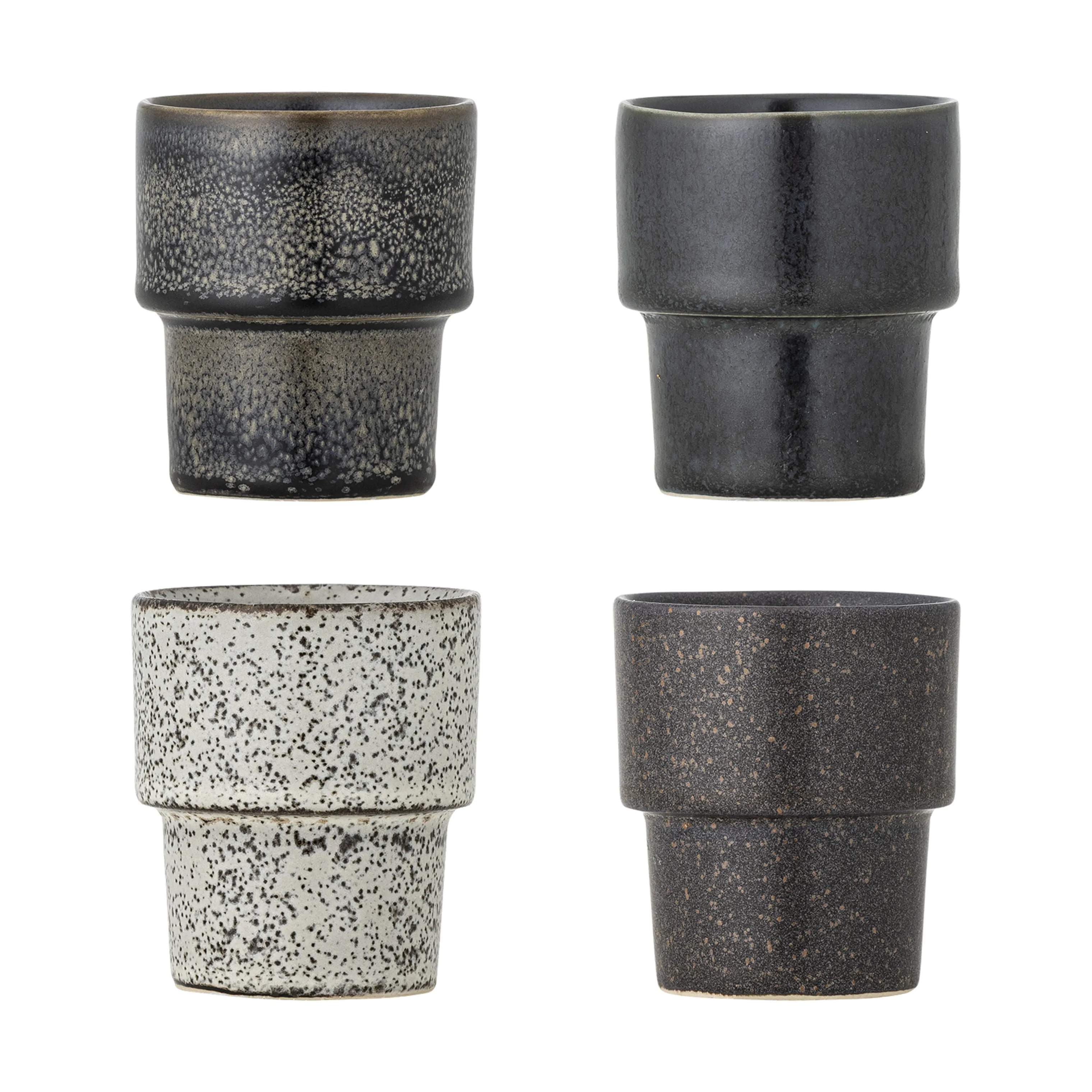 Bloomingville Espressokopper Ewan Espressokop - 4 stk i Brun, 1