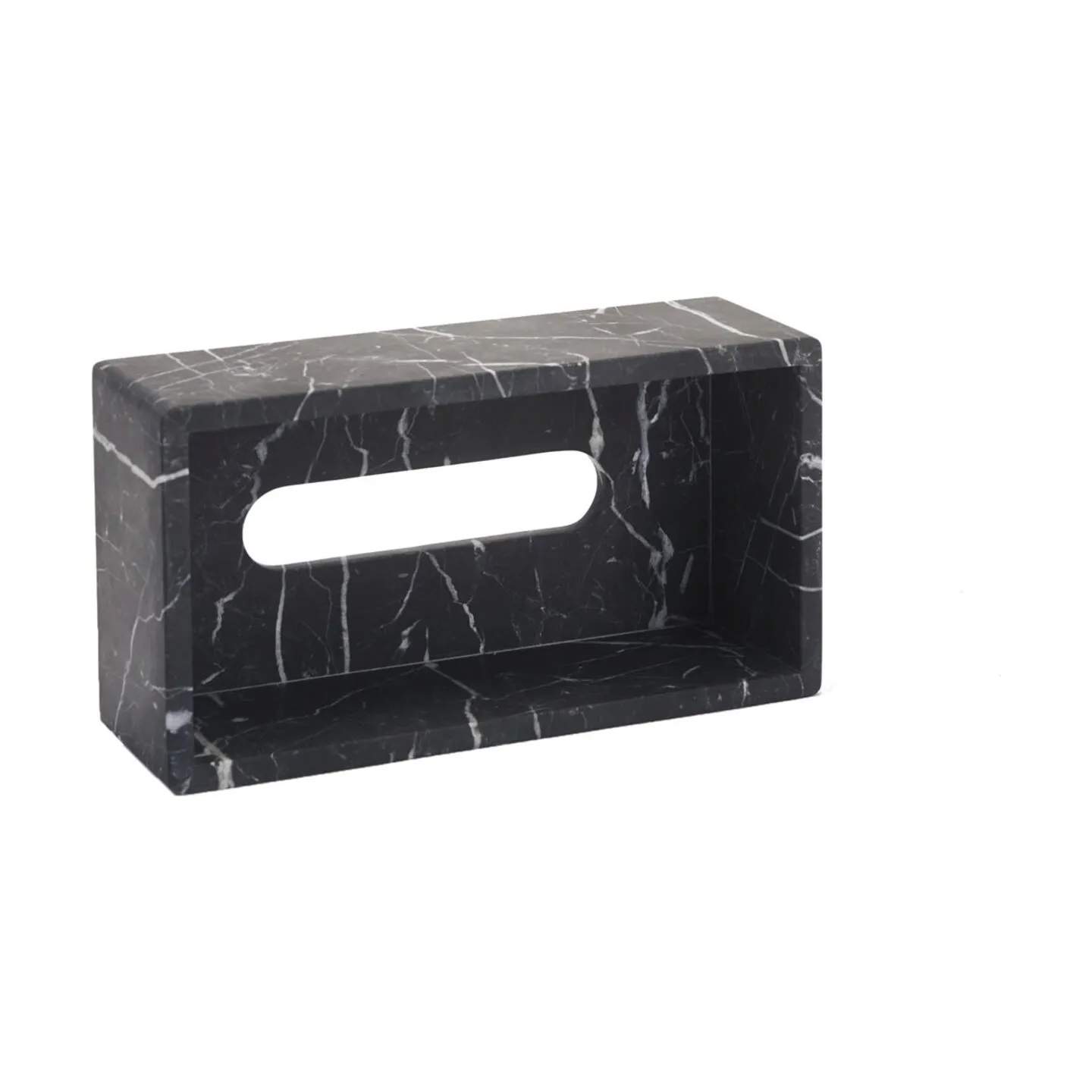 Aquanova Tilbehør til bad Nero Kleenex box i Sort, 3